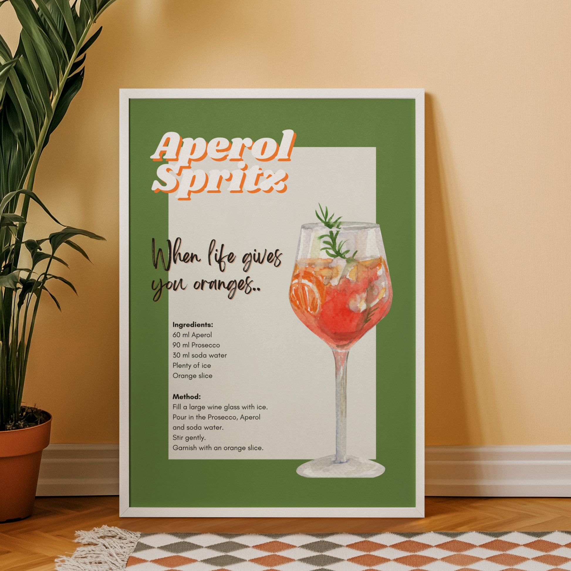 'Aperol Spritz' Print