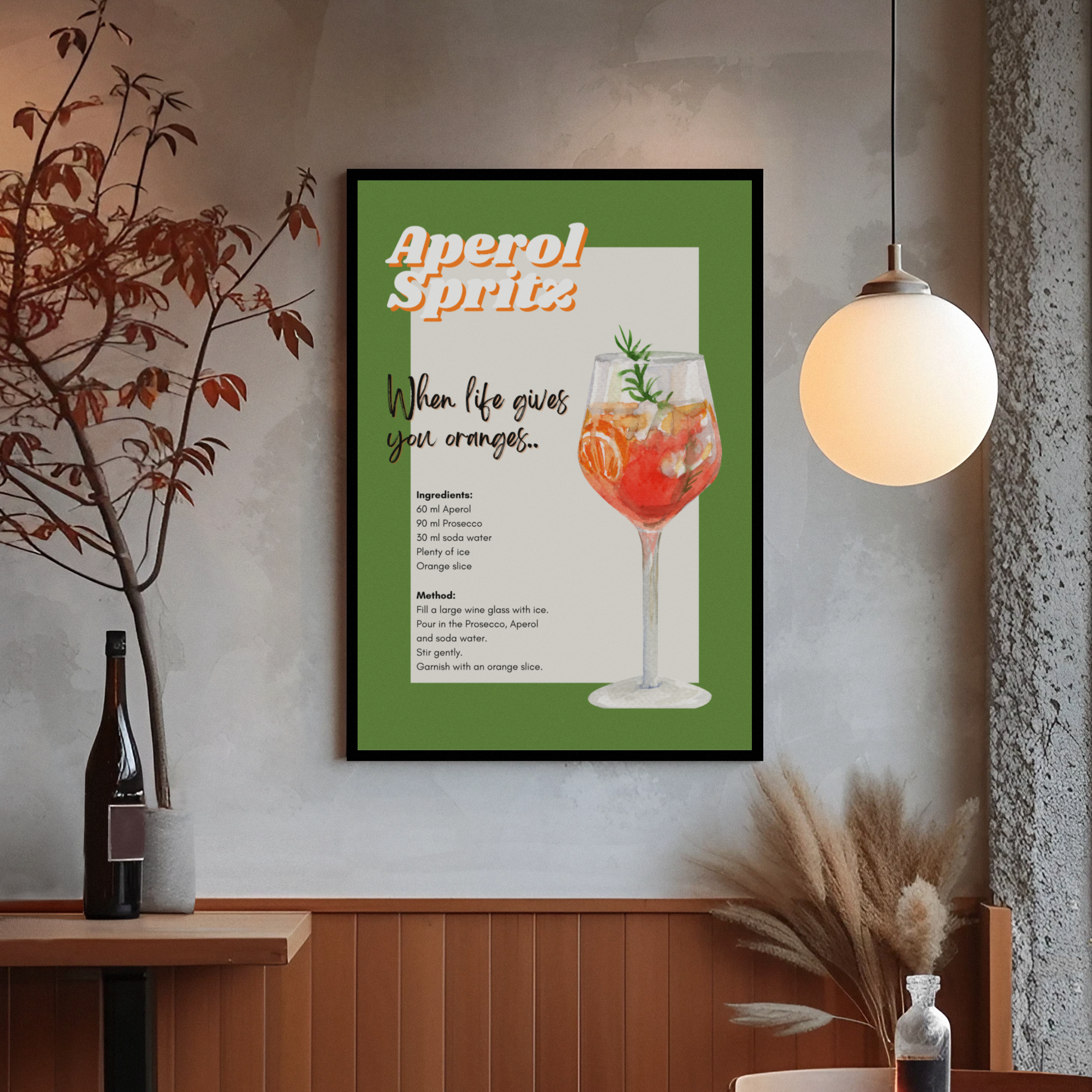 'Aperol Spritz' Print