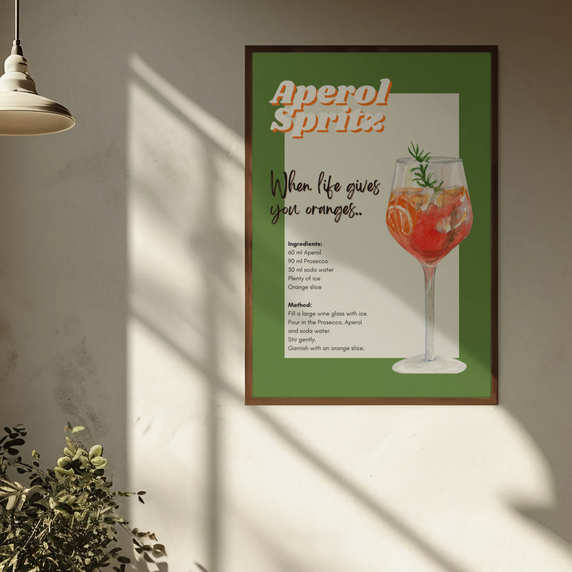 'Aperol Spritz' Print
