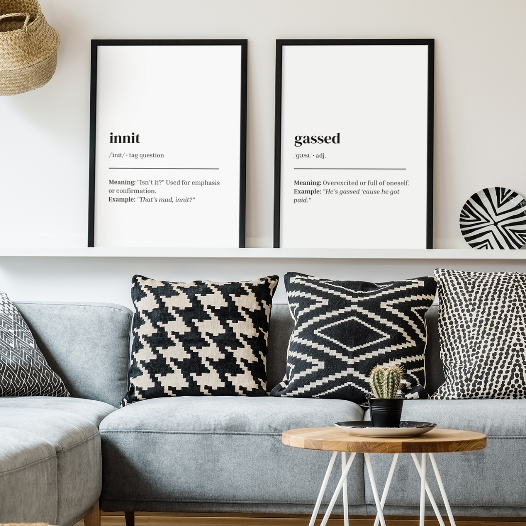 'Innit' Print