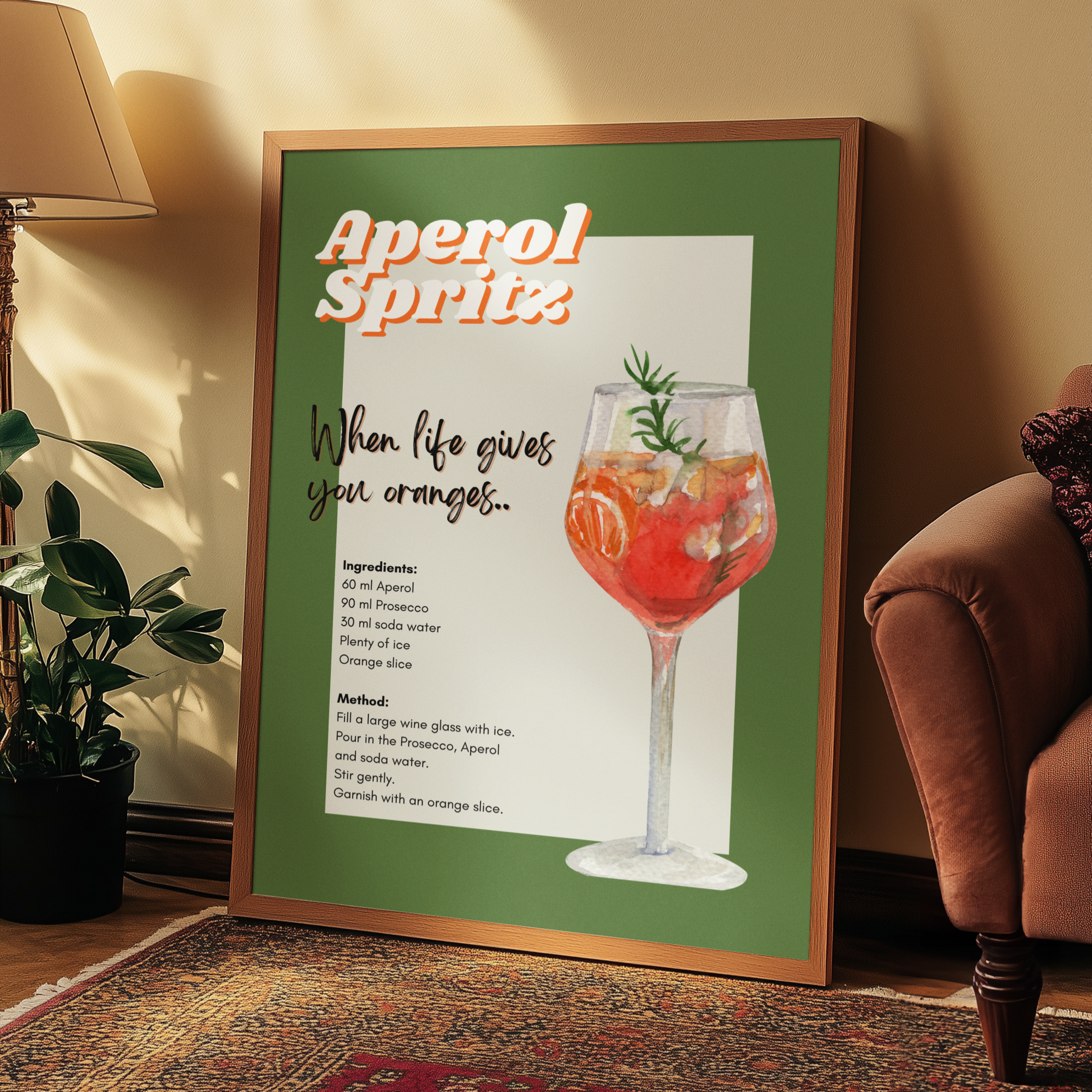 'Aperol Spritz' Print