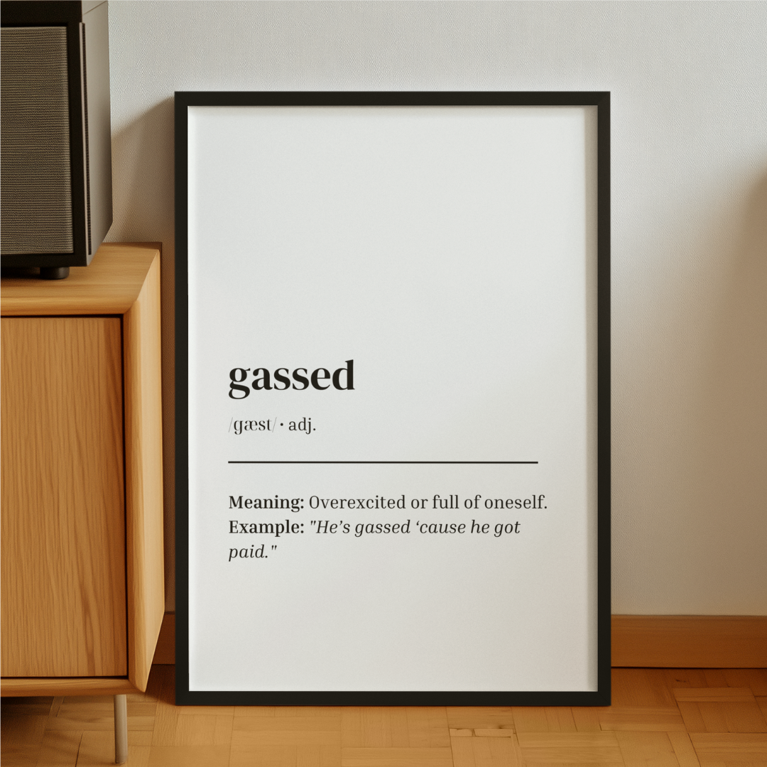 'Gassed' Print