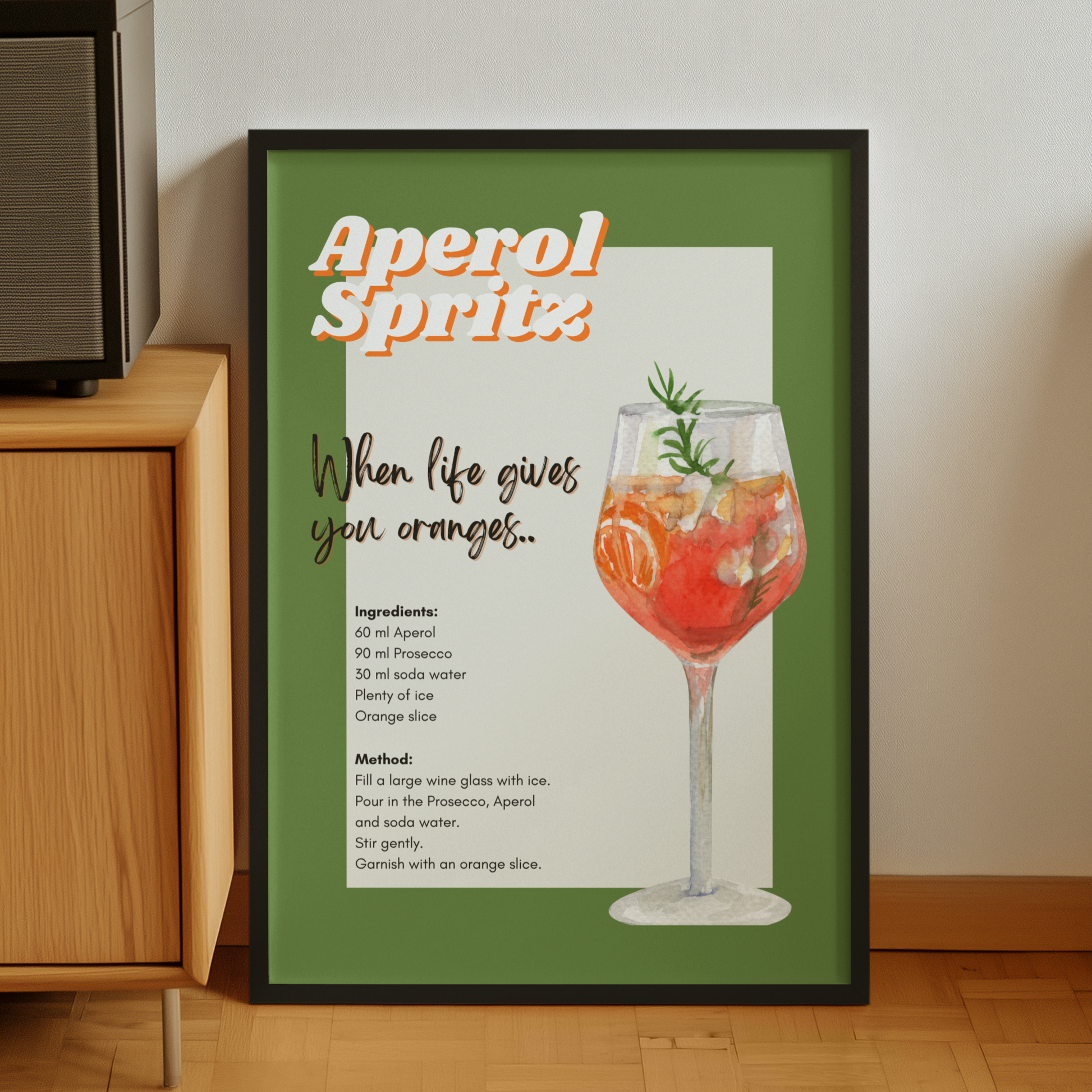 'Aperol Spritz' Print