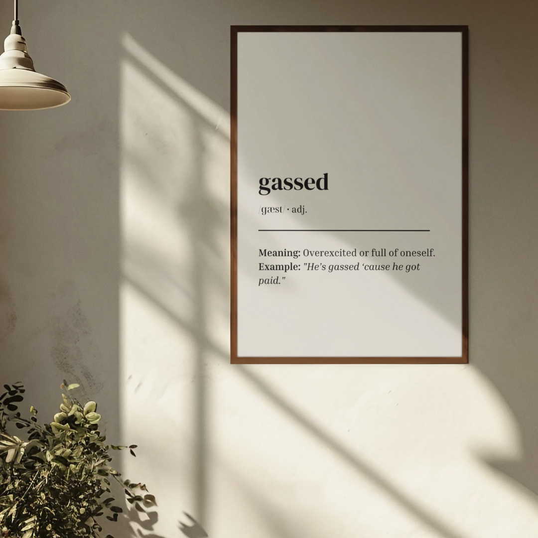 'Gassed' Print