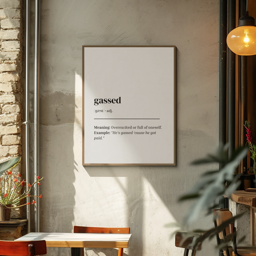 'Gassed' Print