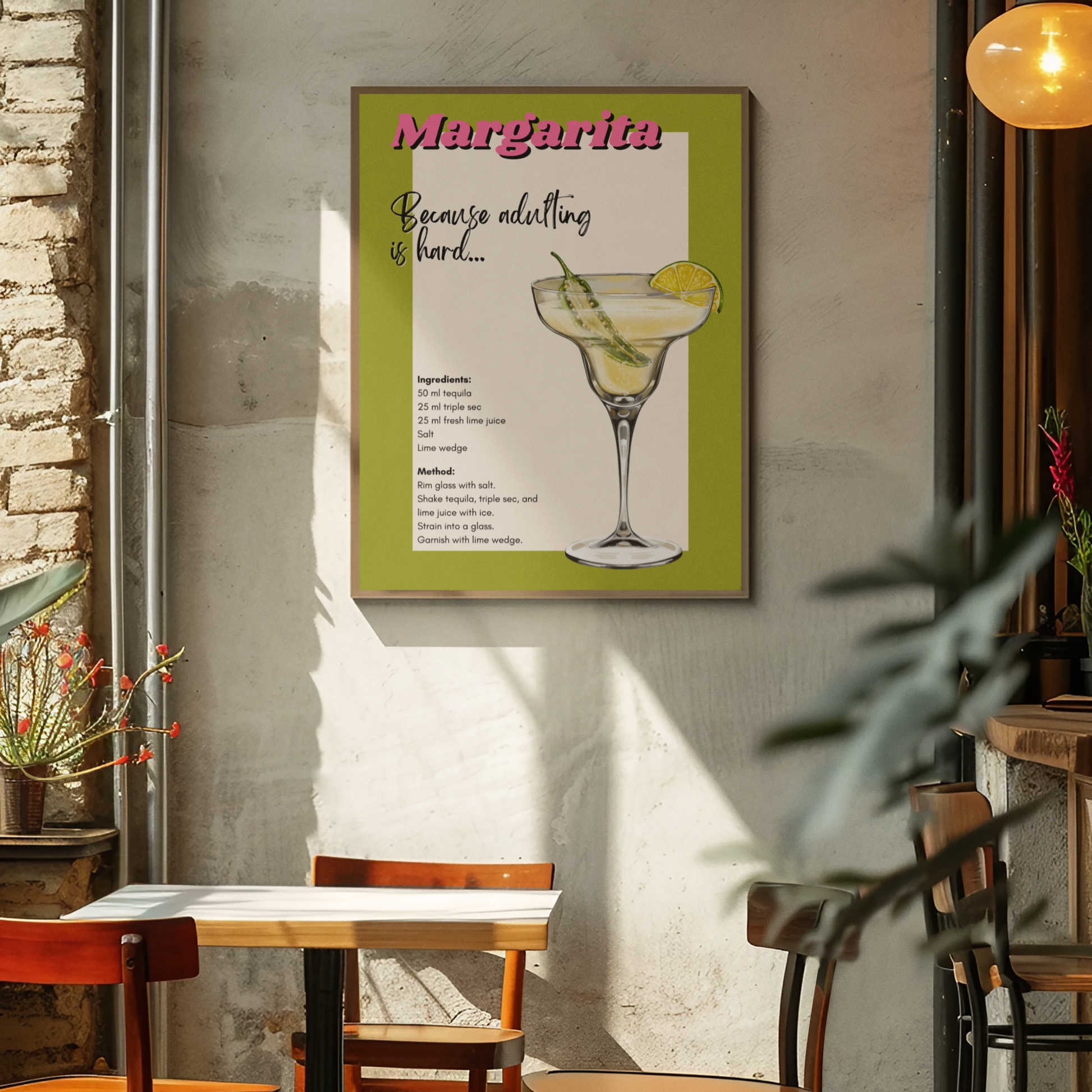 'Margarita' Print