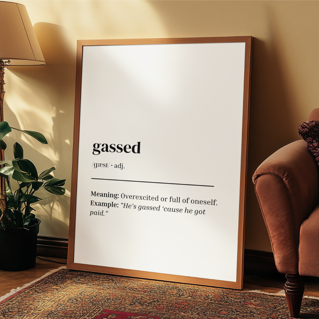 'Gassed' Print