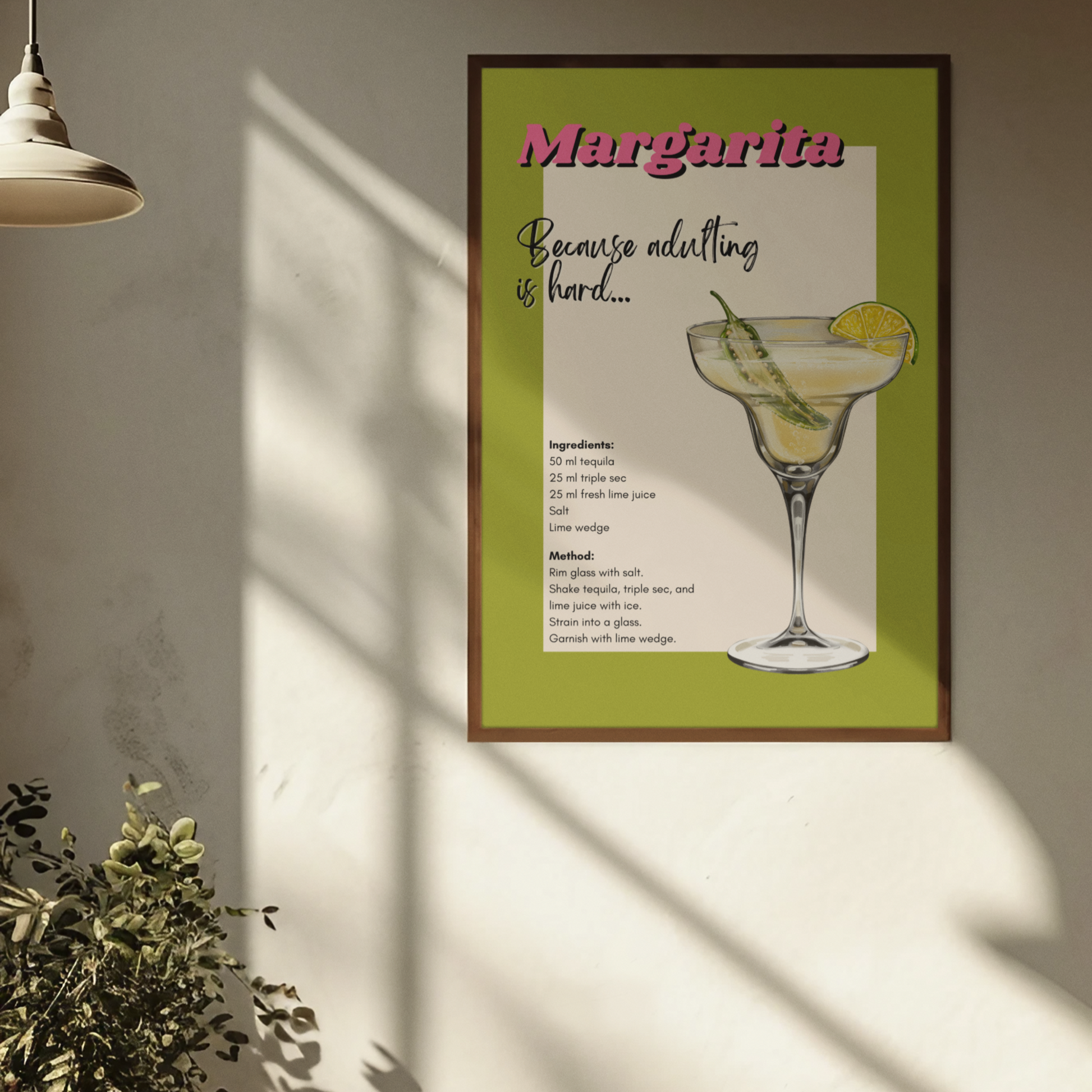 'Margarita' Print
