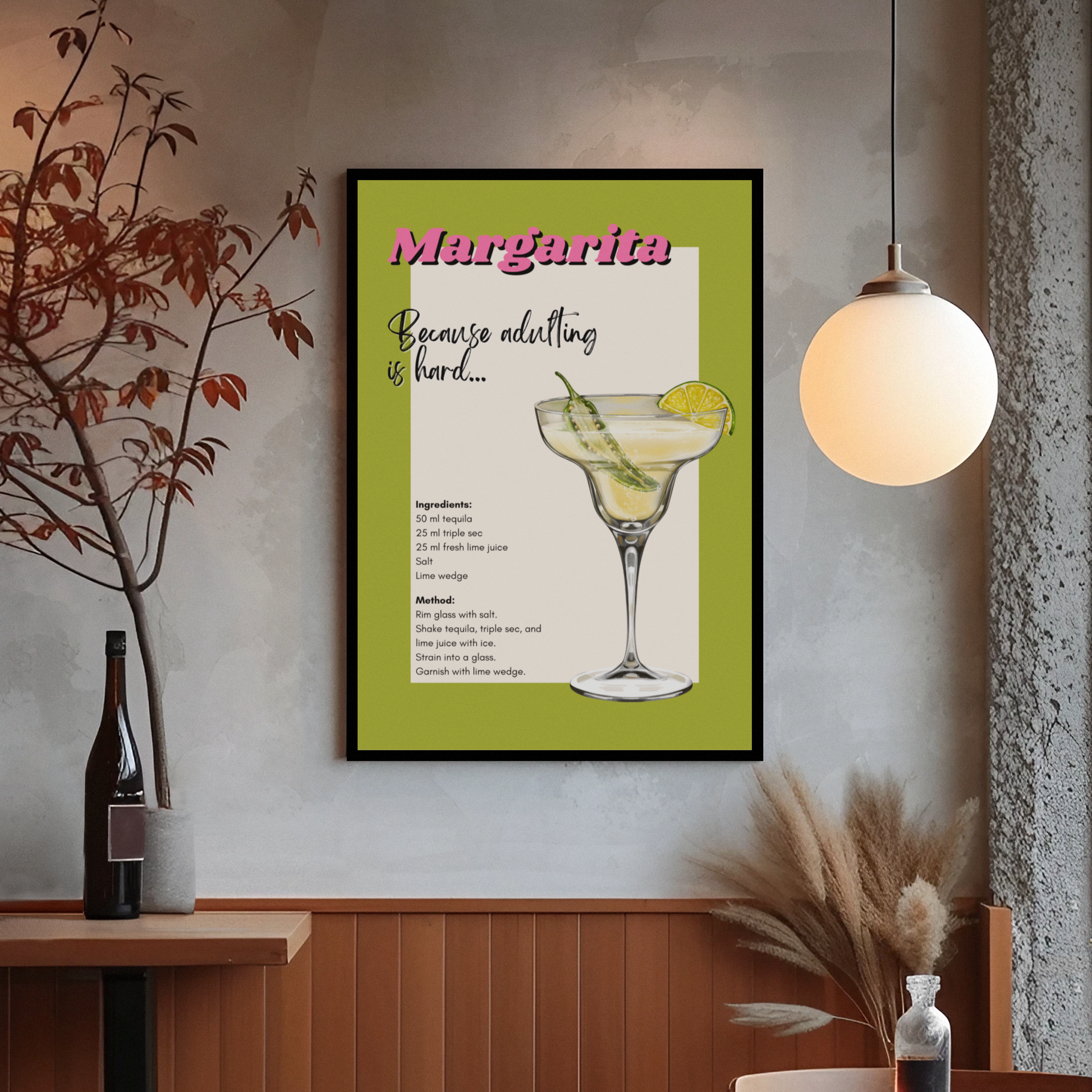 'Margarita' Print