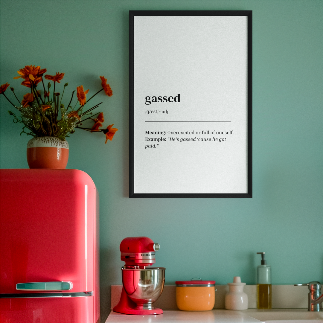 'Gassed' Print