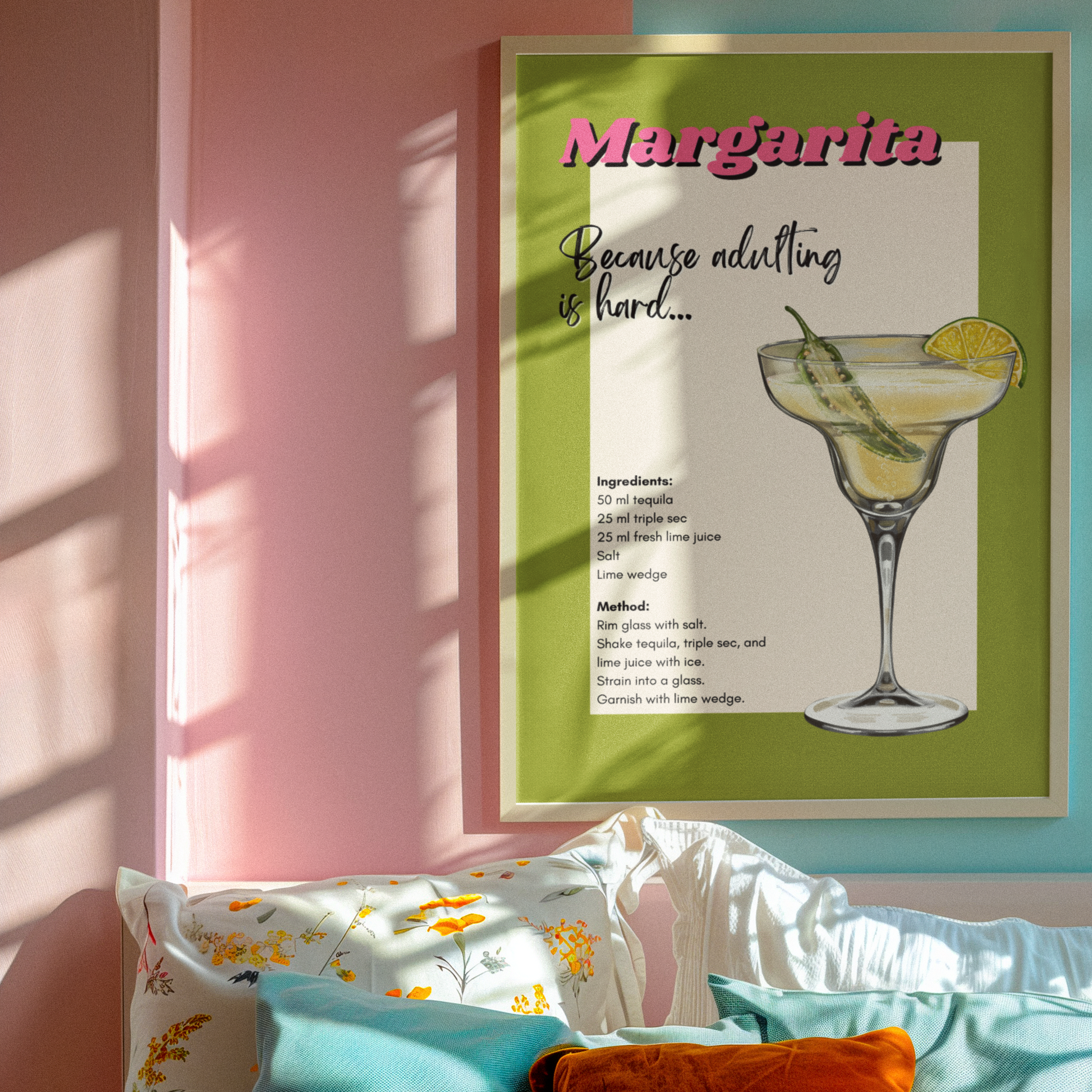 'Margarita' Print