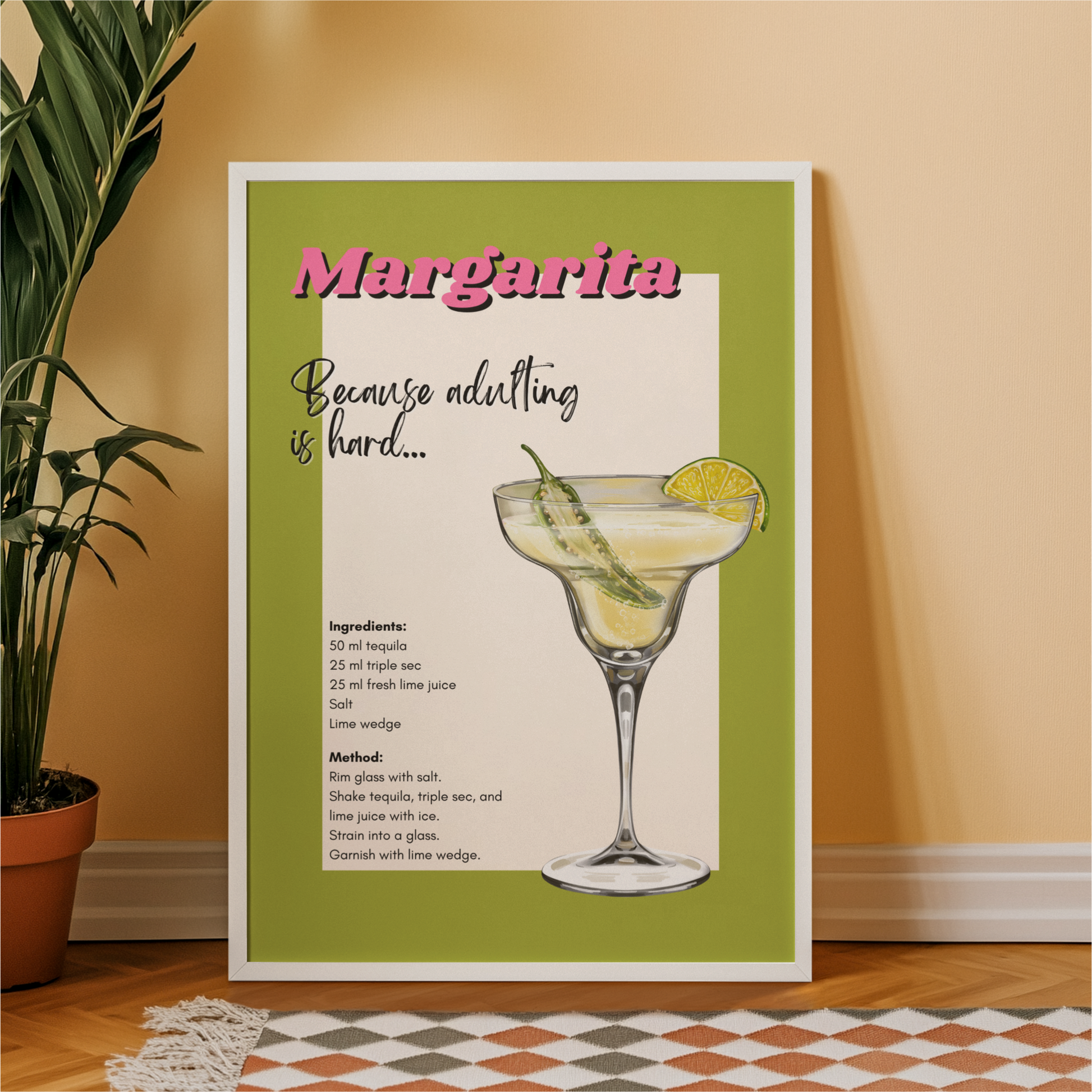 'Margarita' Print