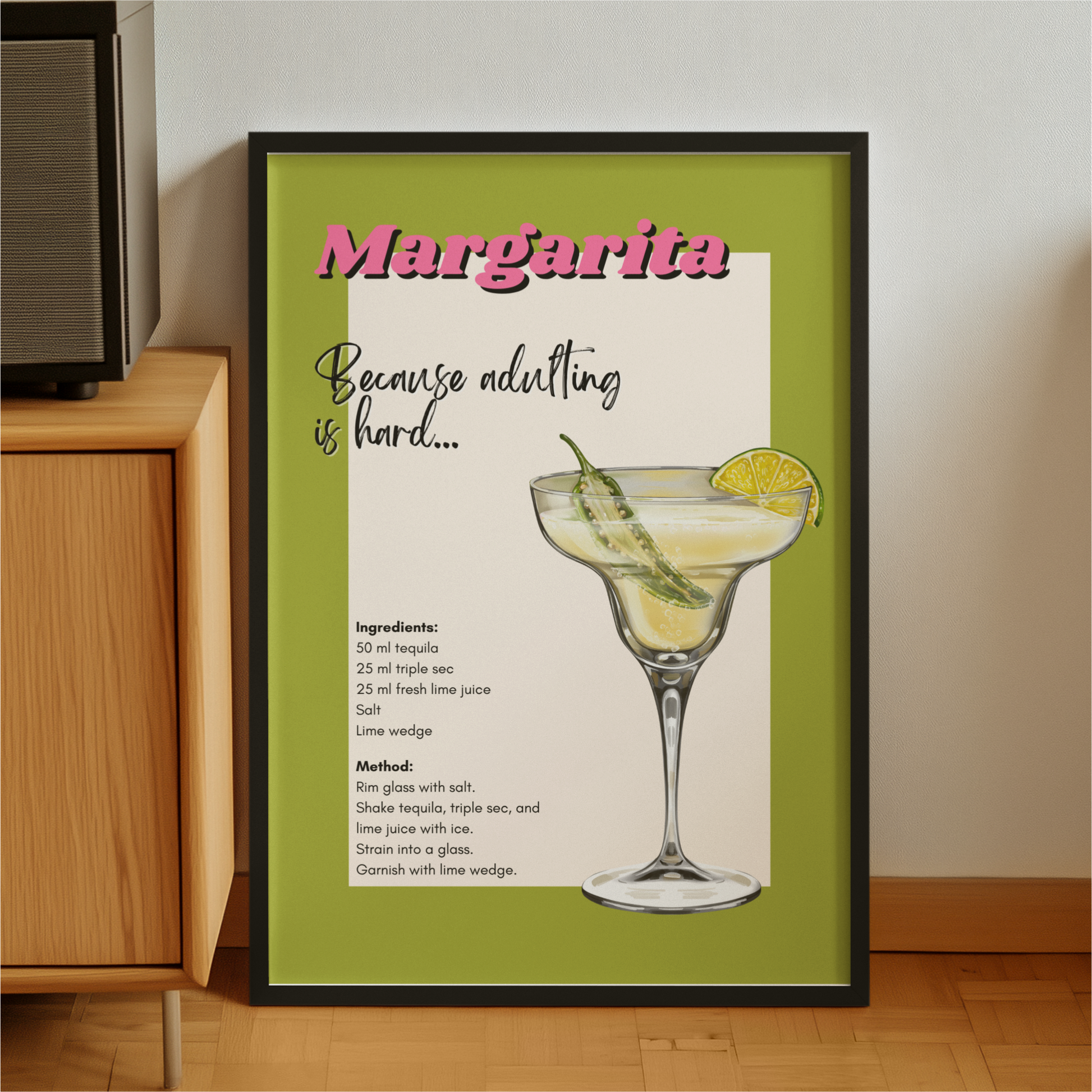 'Margarita' Print