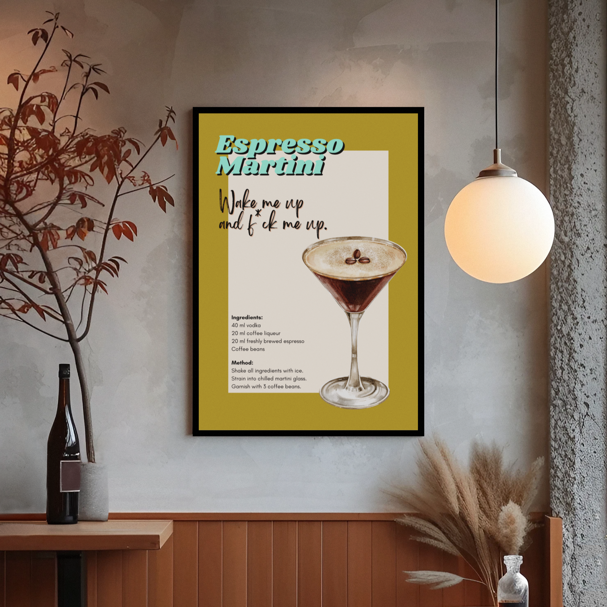 'Espresso Martini' Print