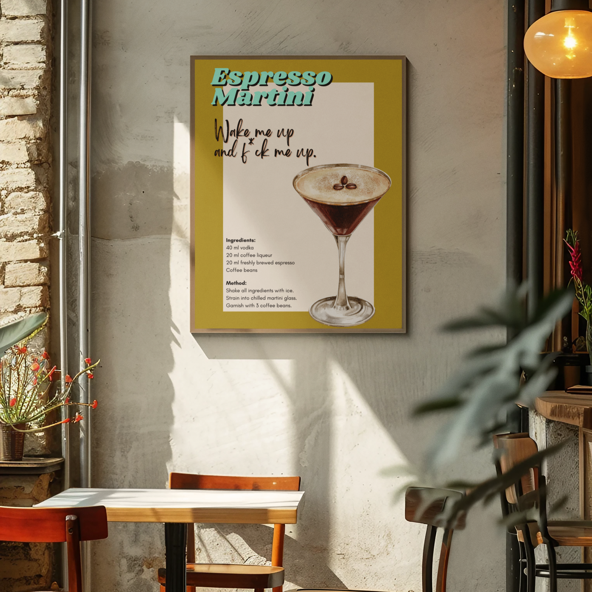 'Espresso Martini' Print