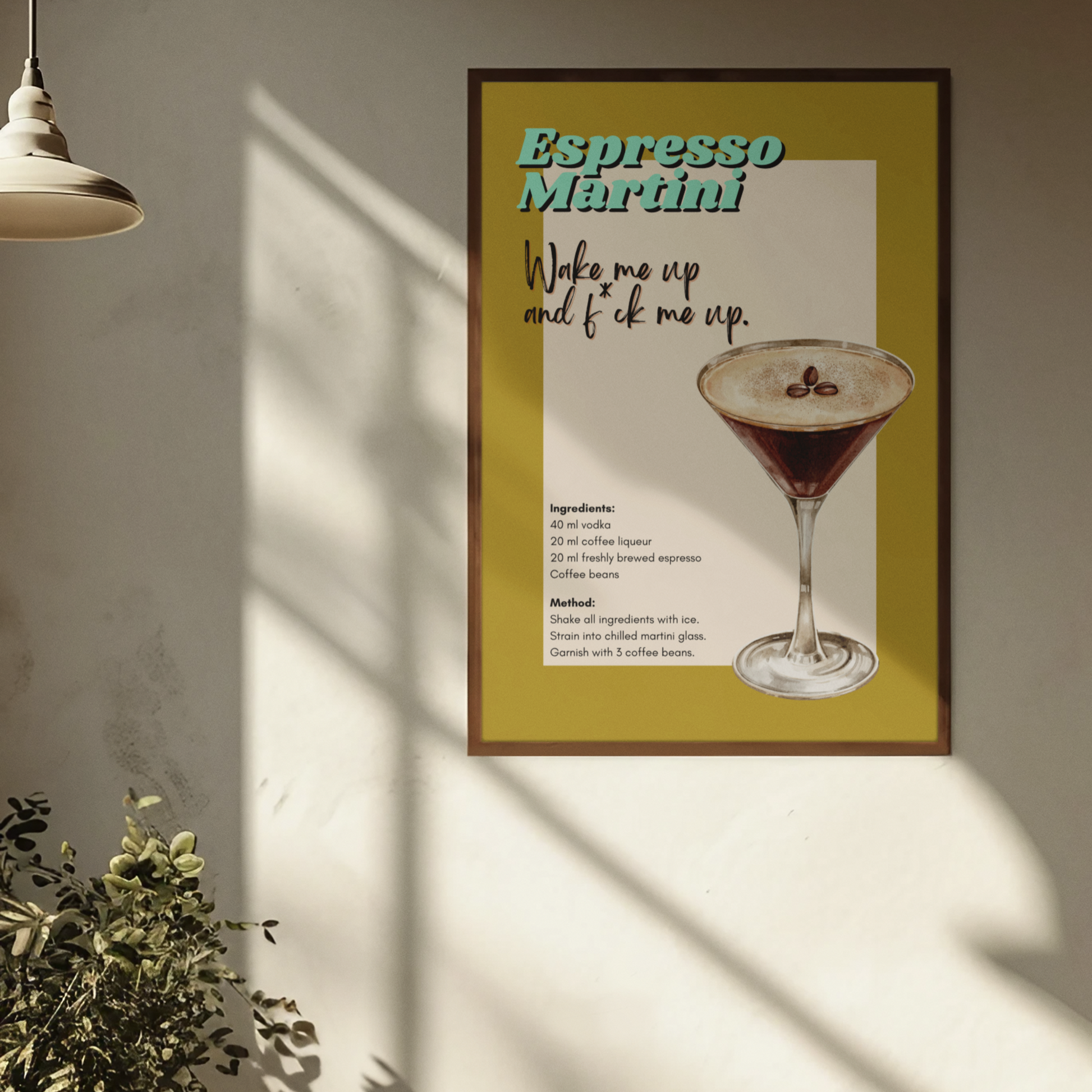 'Espresso Martini' Print