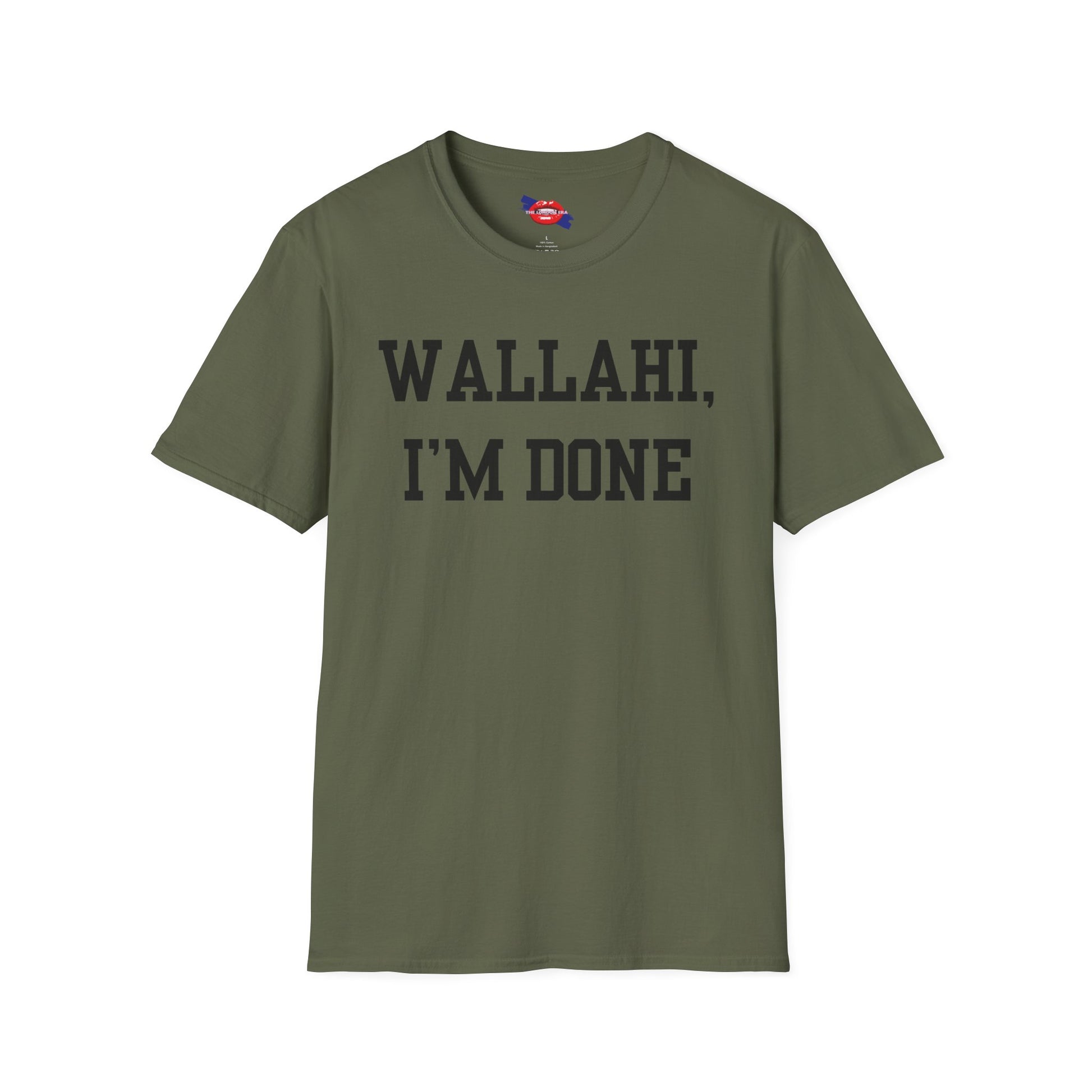 'Wallahi, I'm Done' Unisex T-Shirt