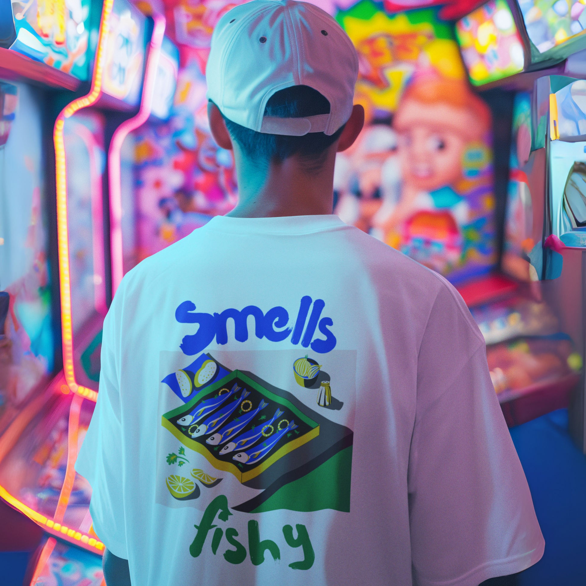 'Smells Fishy' Unisex T-Shirt