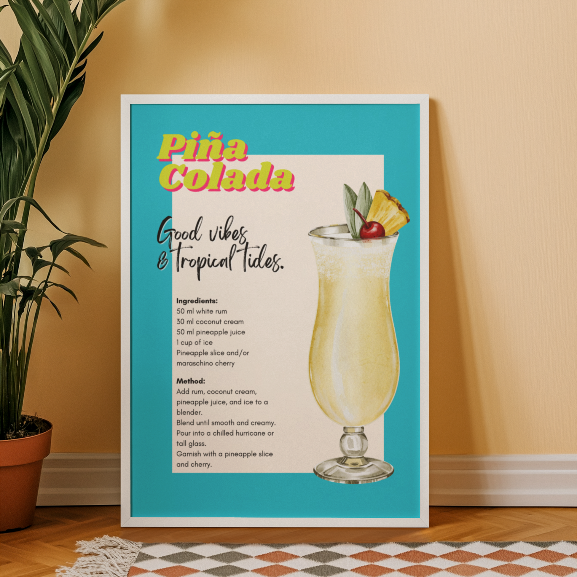 'Pina Colada' Print