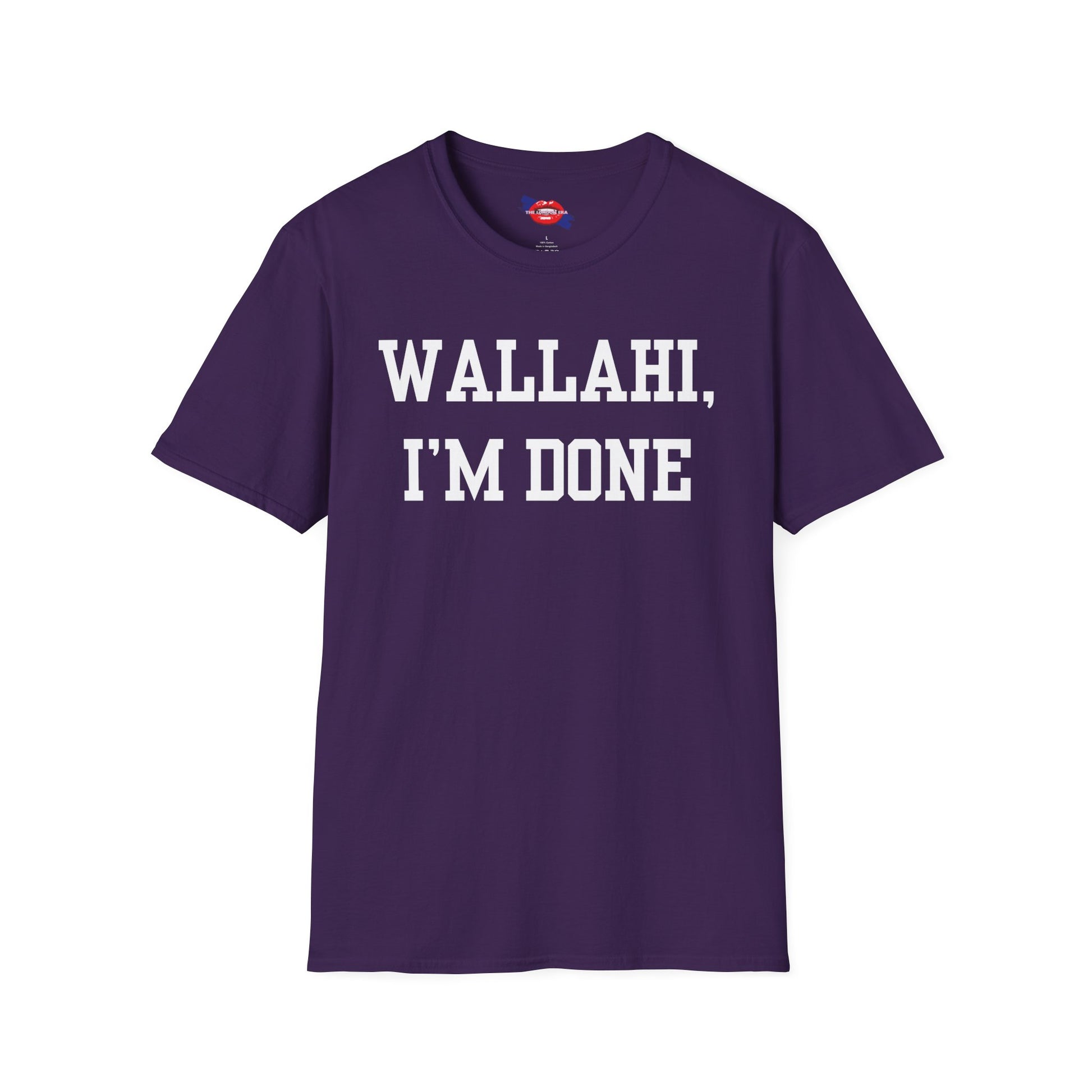 'Wallahi, I'm Done' Unisex T-Shirt