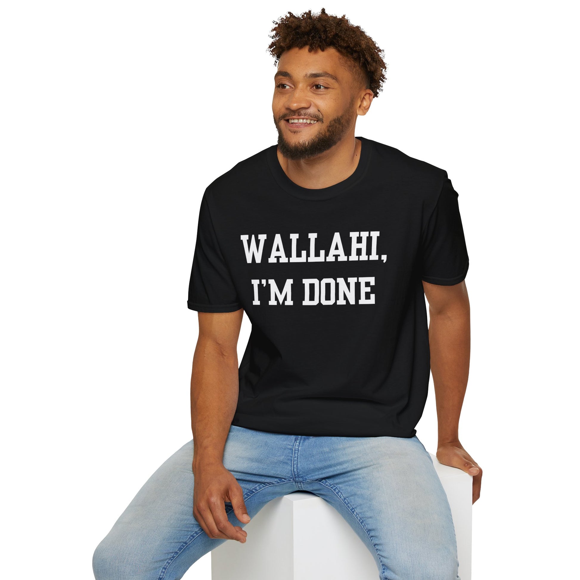 'Wallahi, I'm Done' Unisex T-Shirt