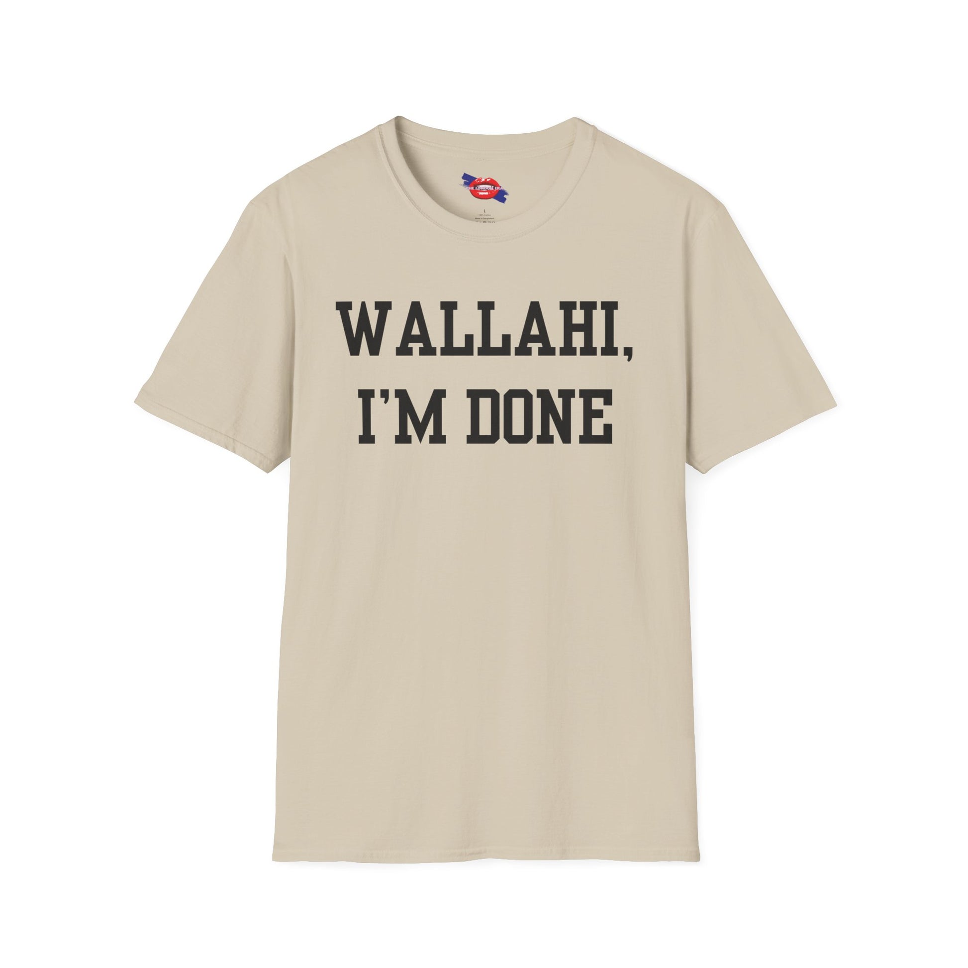 'Wallahi, I'm Done' Unisex T-Shirt