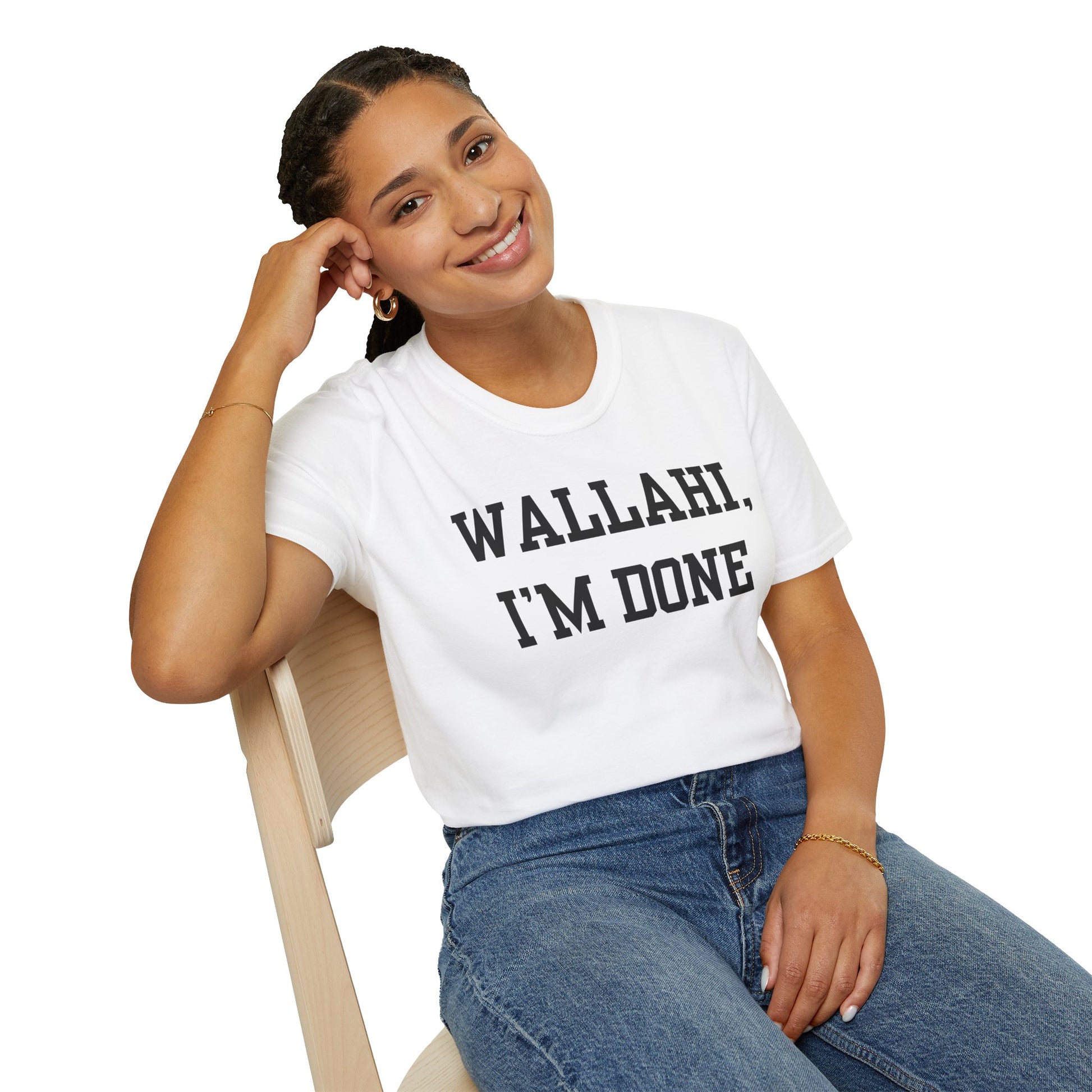 'Wallahi, I'm Done' Unisex T-Shirt