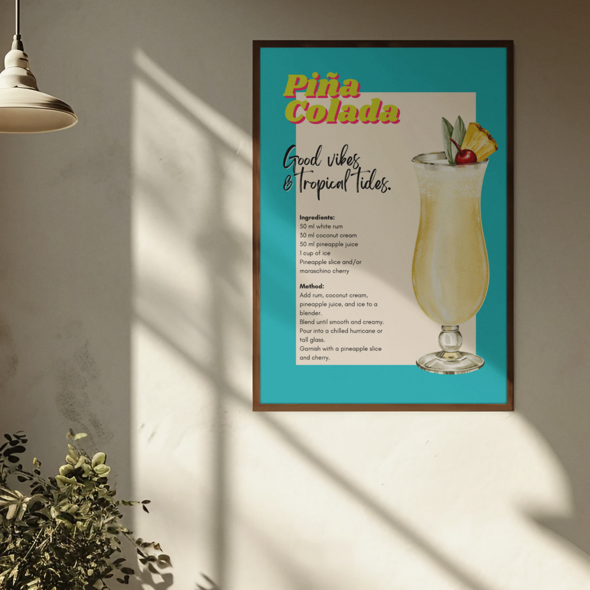 'Pina Colada' Print