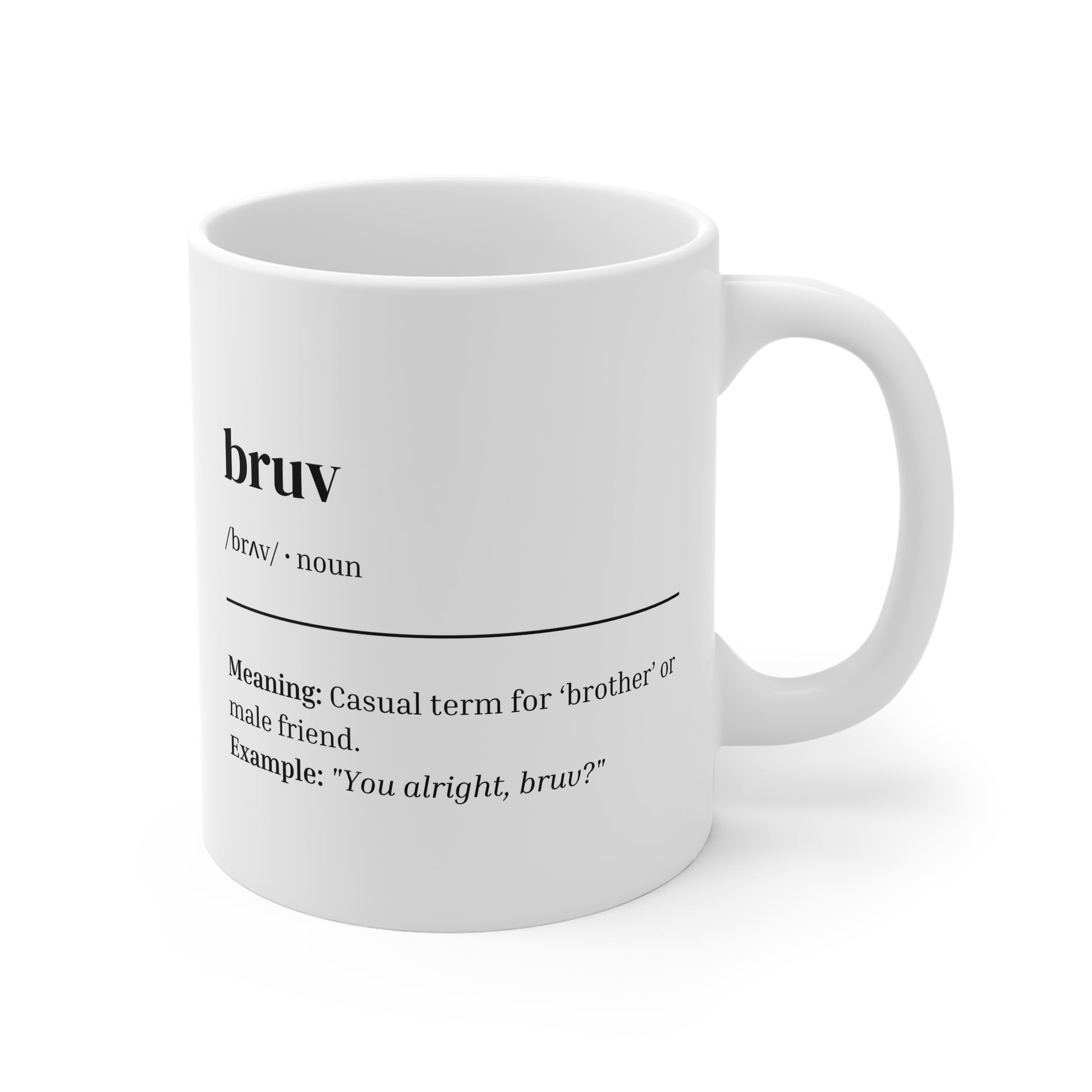 'Bruv' Mug