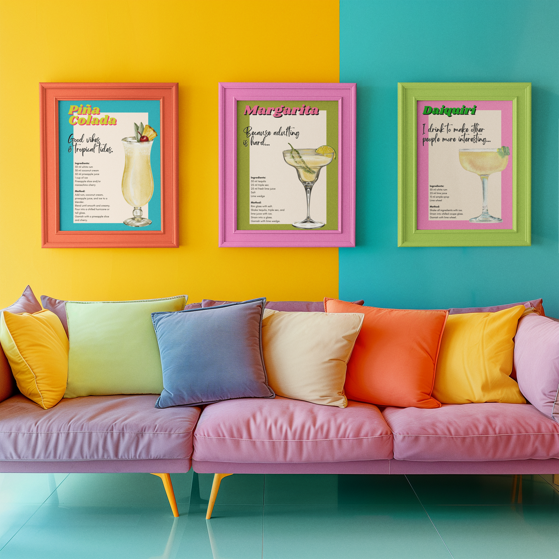 'Margarita' Print