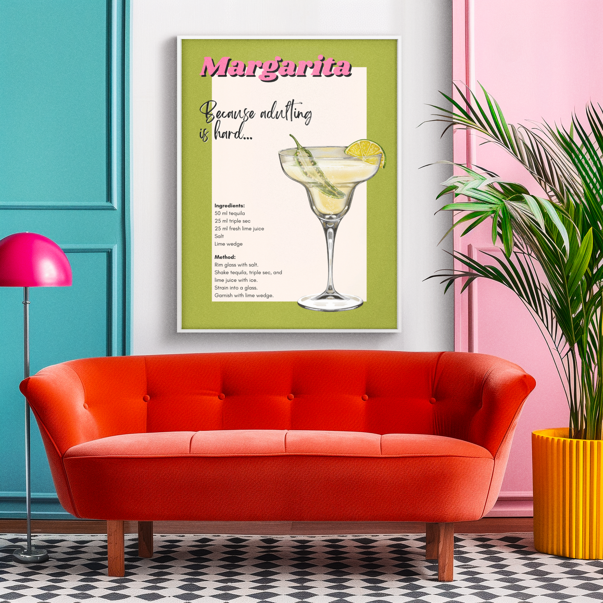 'Margarita' Print