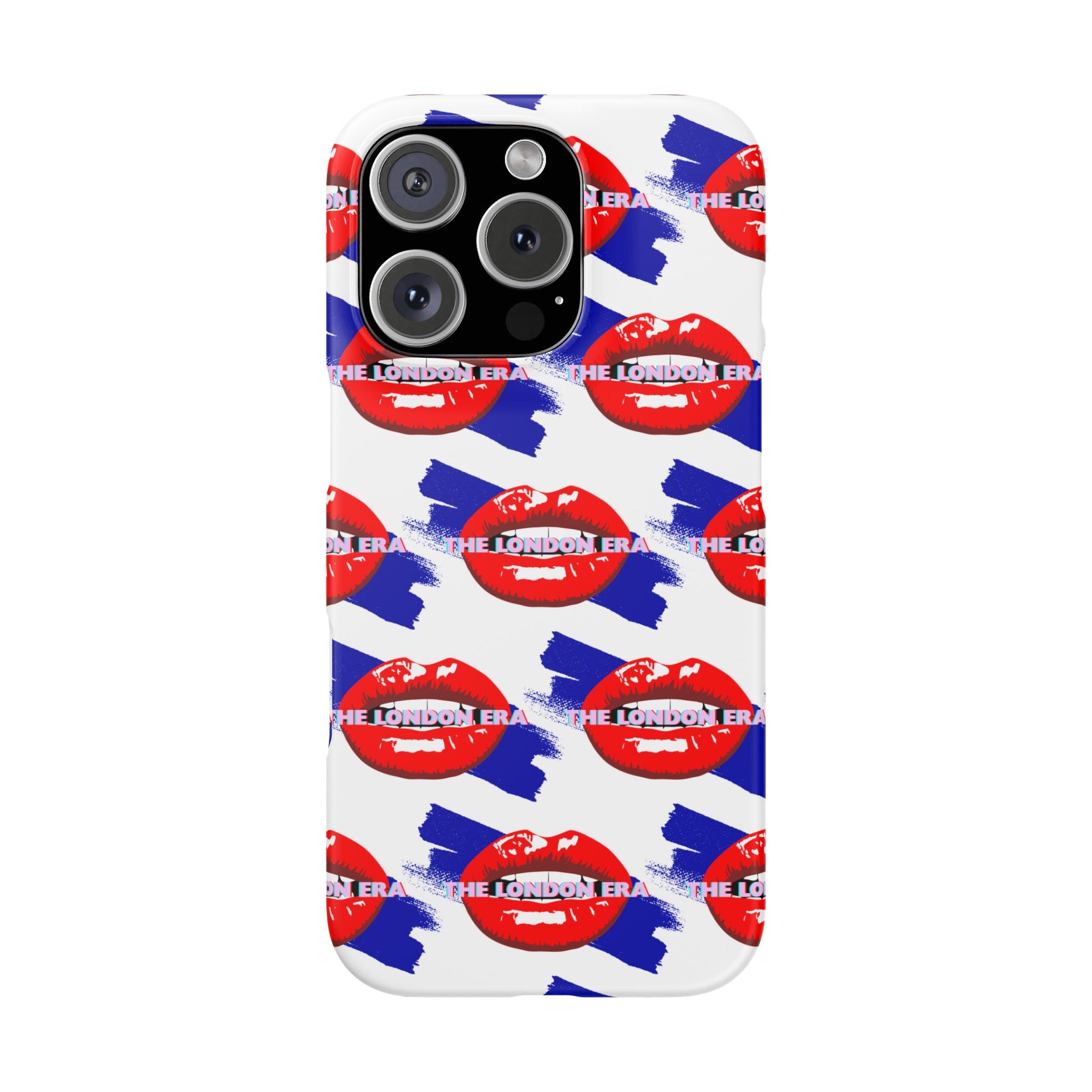 "The London Era" Mobile Snap Case - White