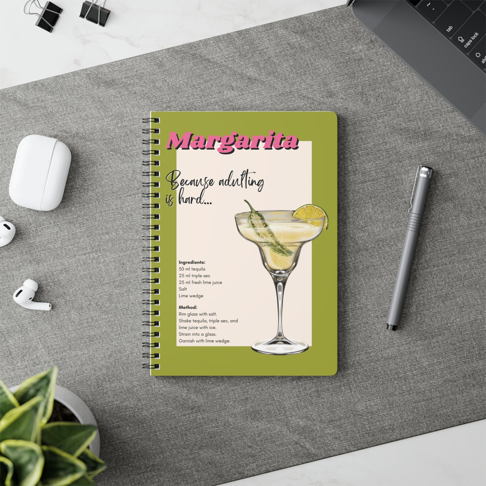 "Margarita" Softcover A5 Notebook