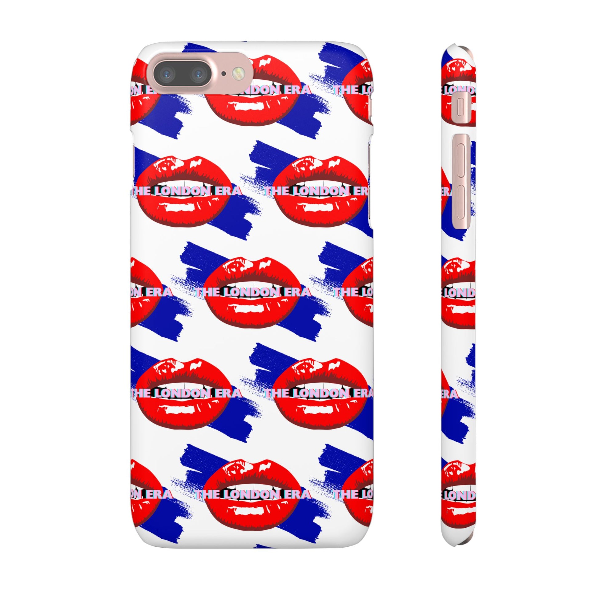 "The London Era" Mobile Snap Case - White