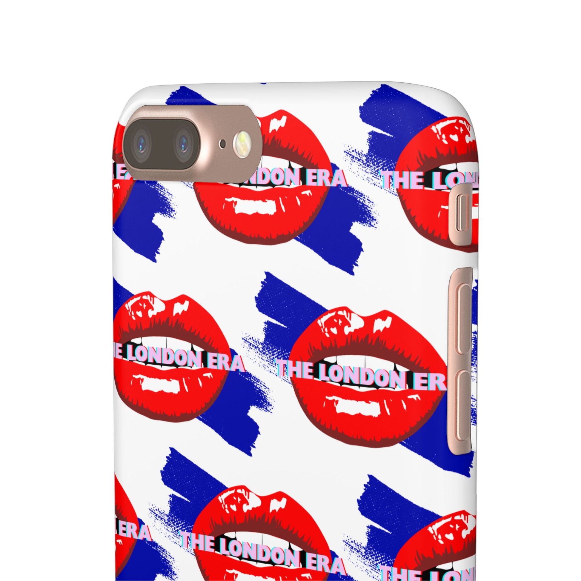 "The London Era" Mobile Snap Case - White