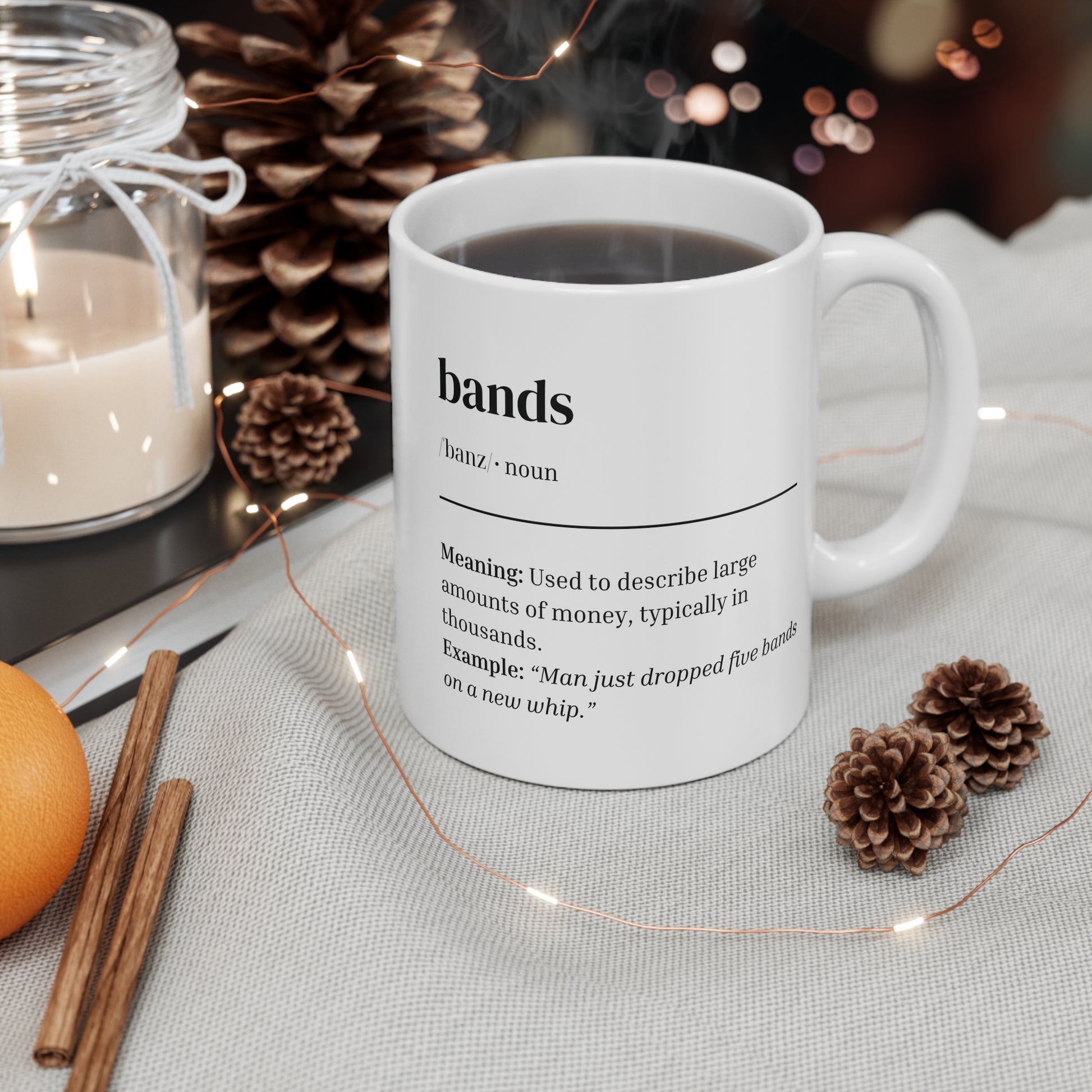 'Bands' Mug