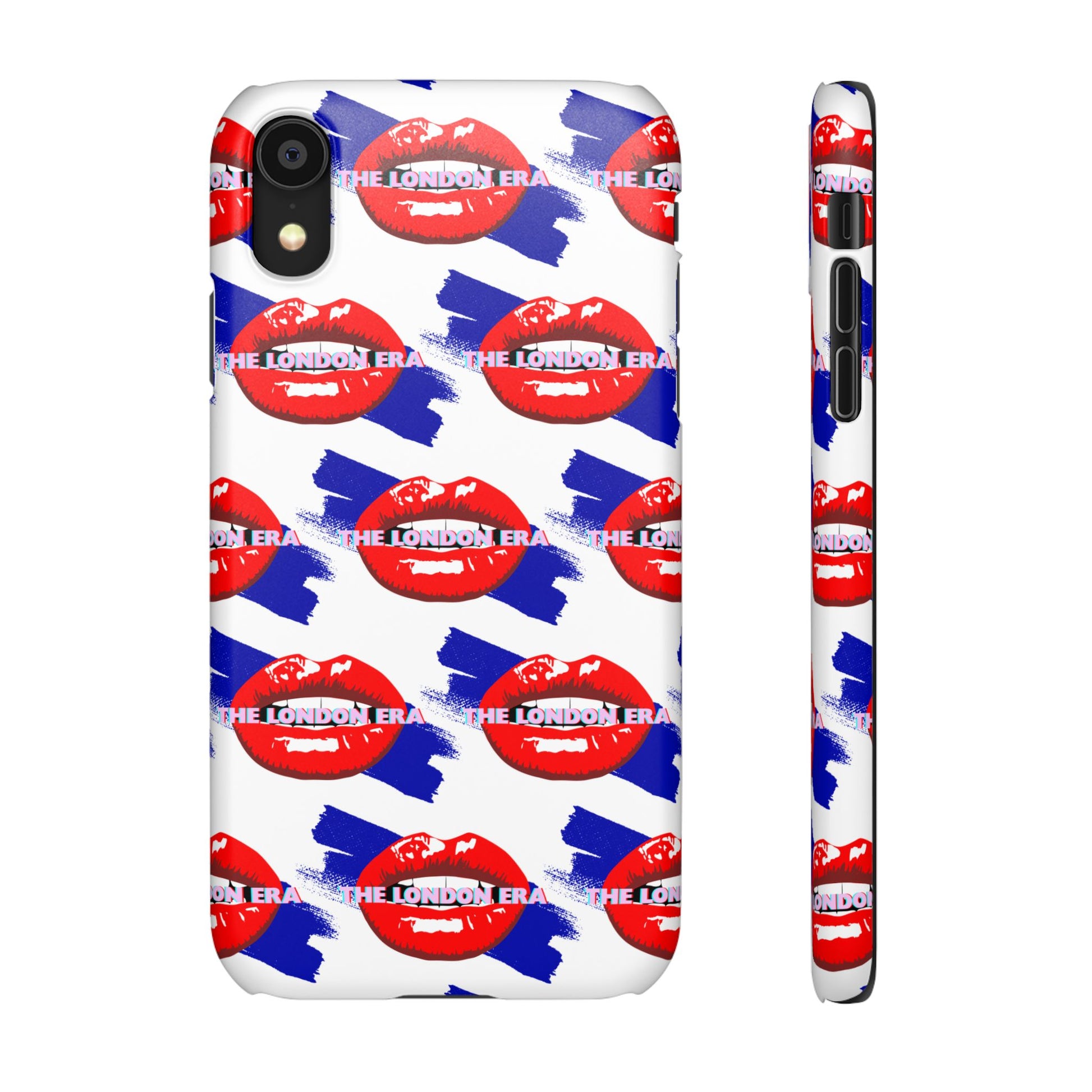 "The London Era" Mobile Snap Case - White