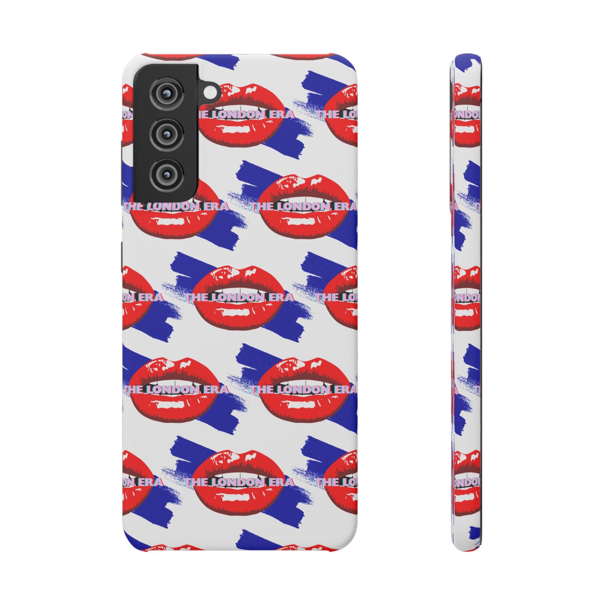 "The London Era" Mobile Snap Case - White