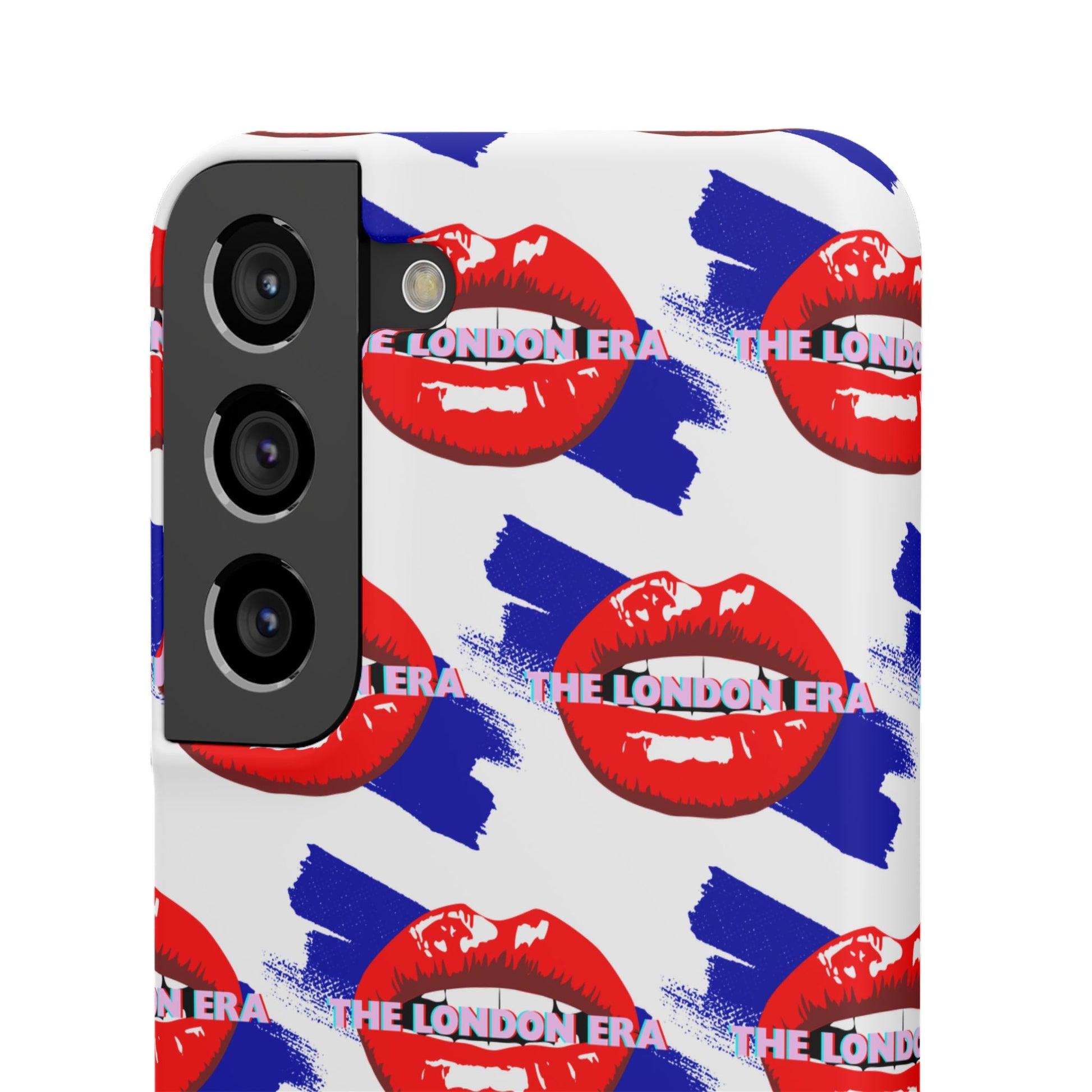 "The London Era" Mobile Snap Case - White