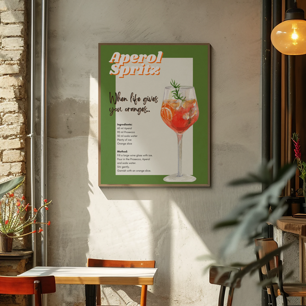 'Aperol Spritz' Print