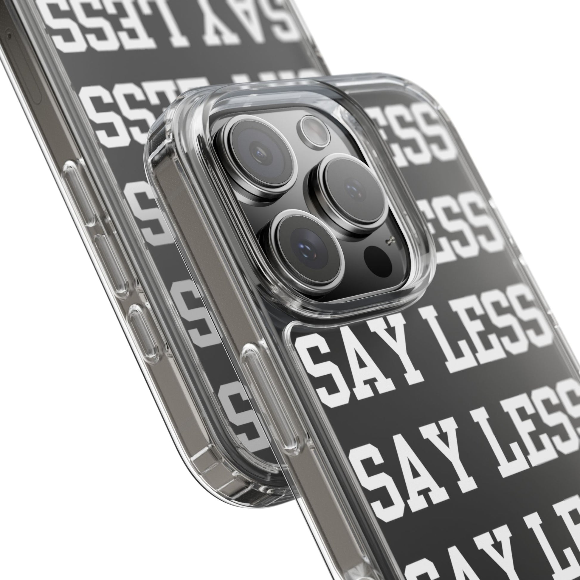 "Say Less" Mobile Case - Clear