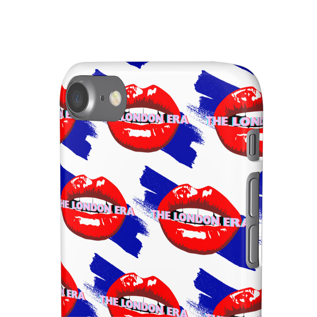 "The London Era" Mobile Snap Case - White