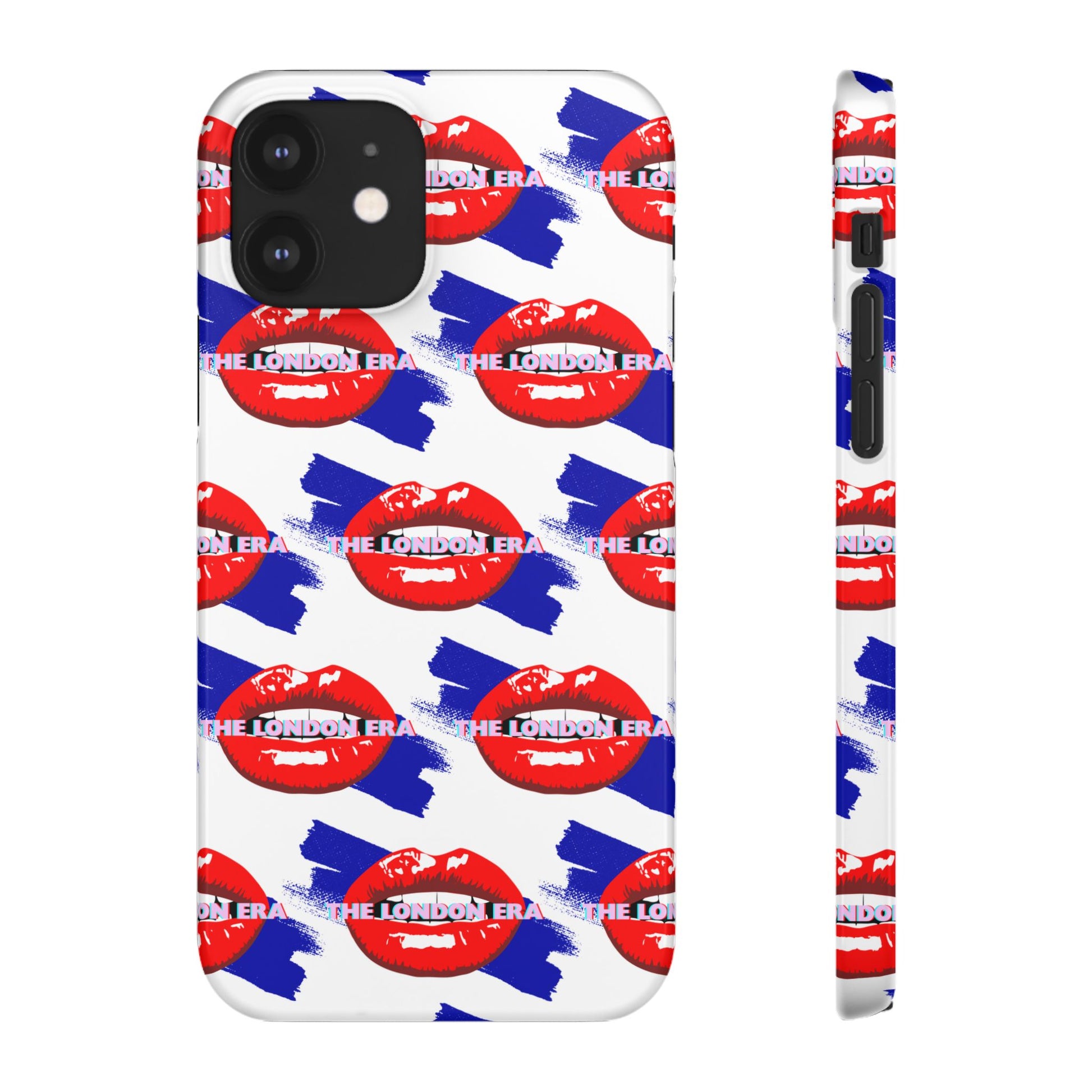 "The London Era" Mobile Snap Case - White
