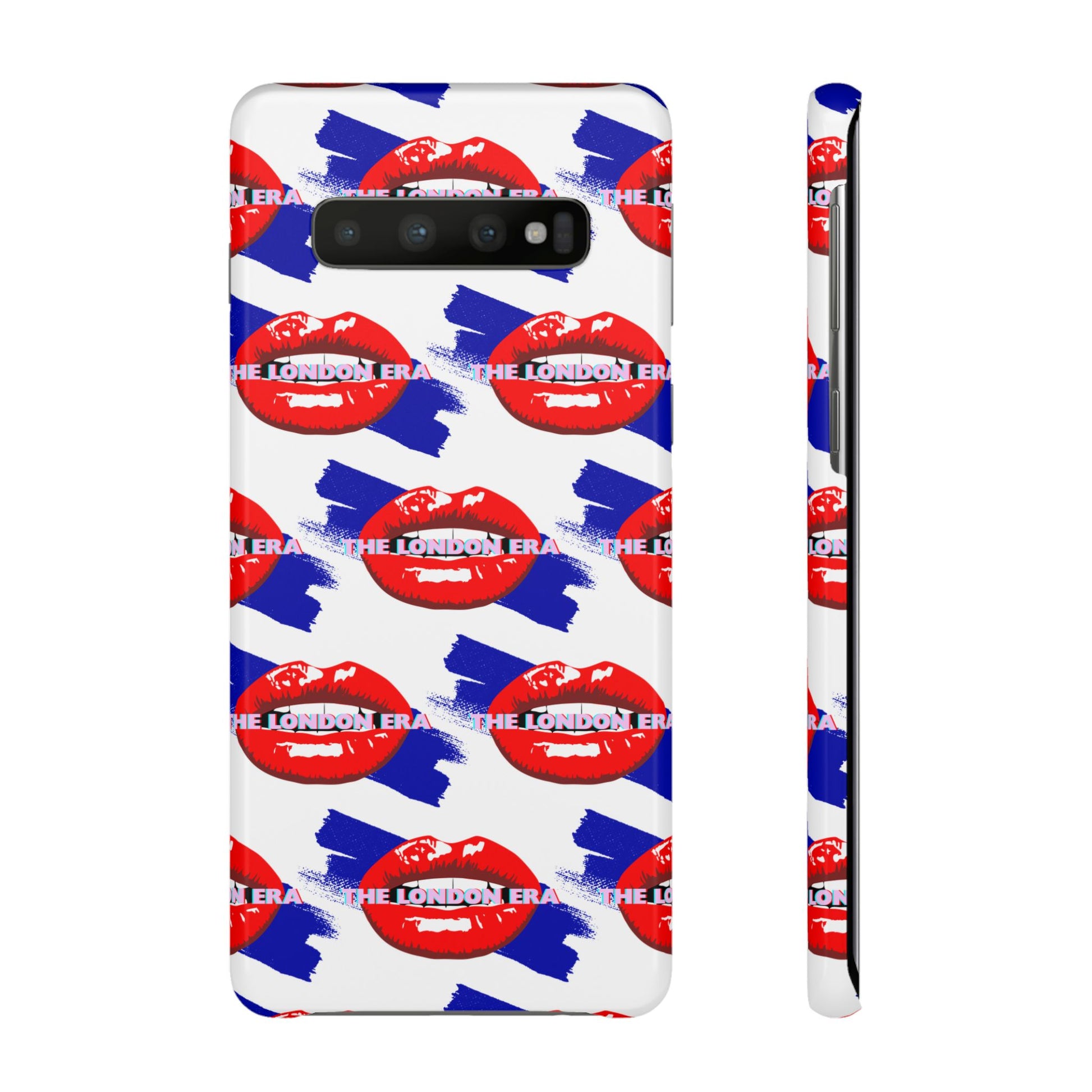 "The London Era" Mobile Snap Case - White