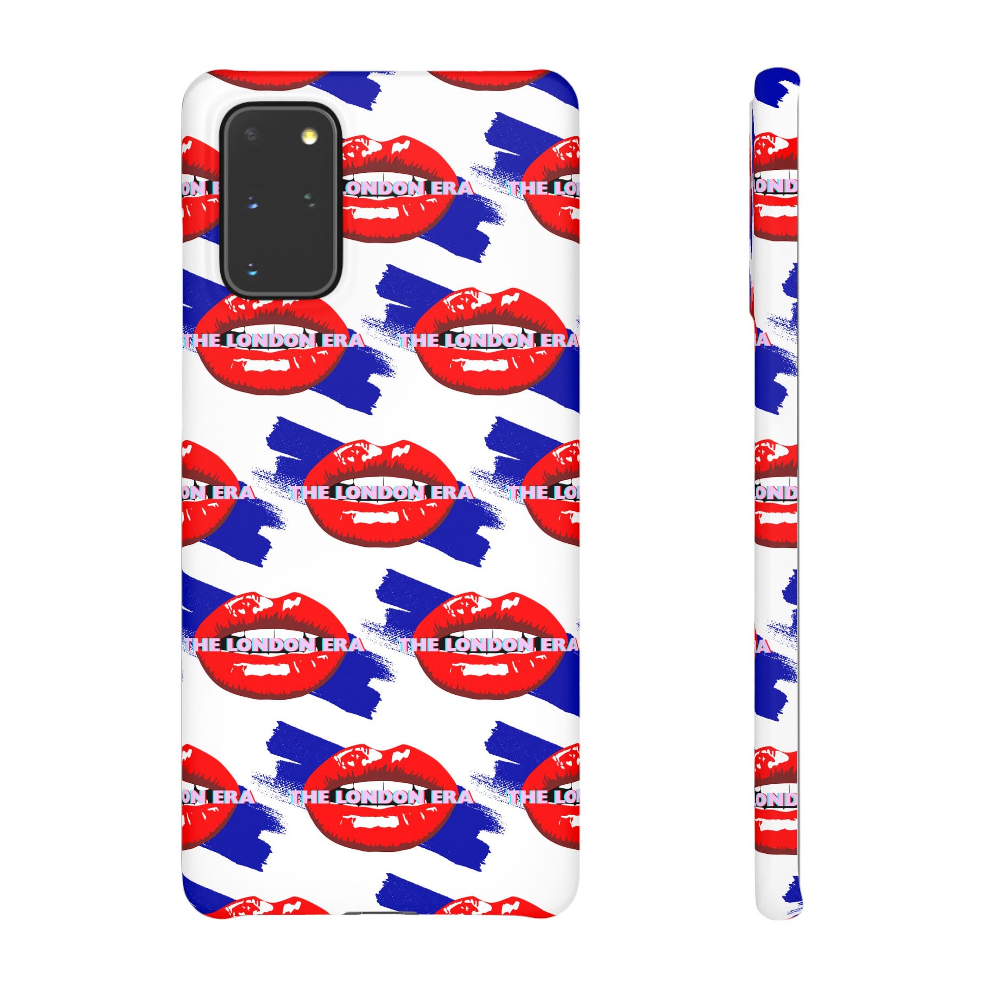 "The London Era" Mobile Snap Case - White