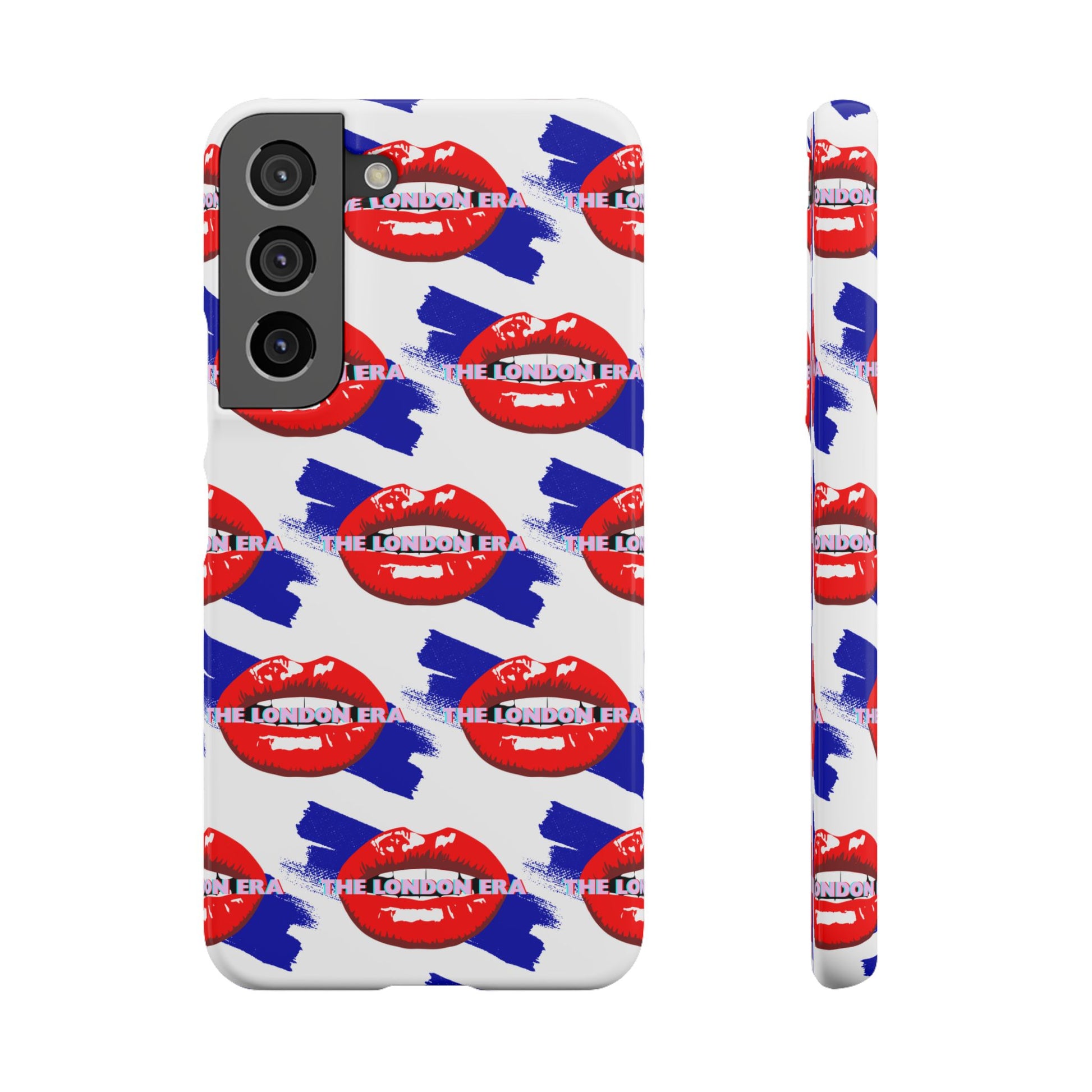 "The London Era" Mobile Snap Case - White