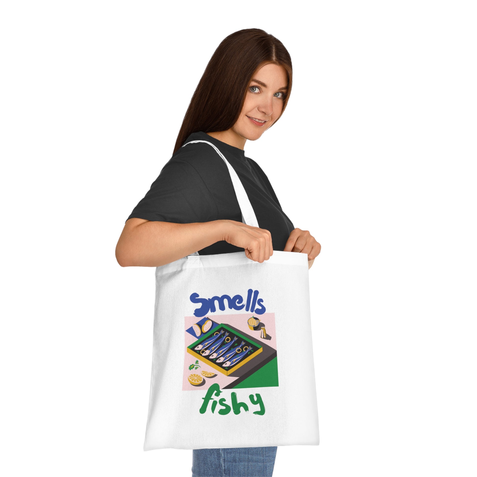 'Smells Fishy' Tote Bag