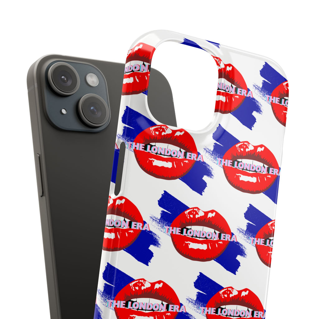 "The London Era" Mobile Snap Case - White