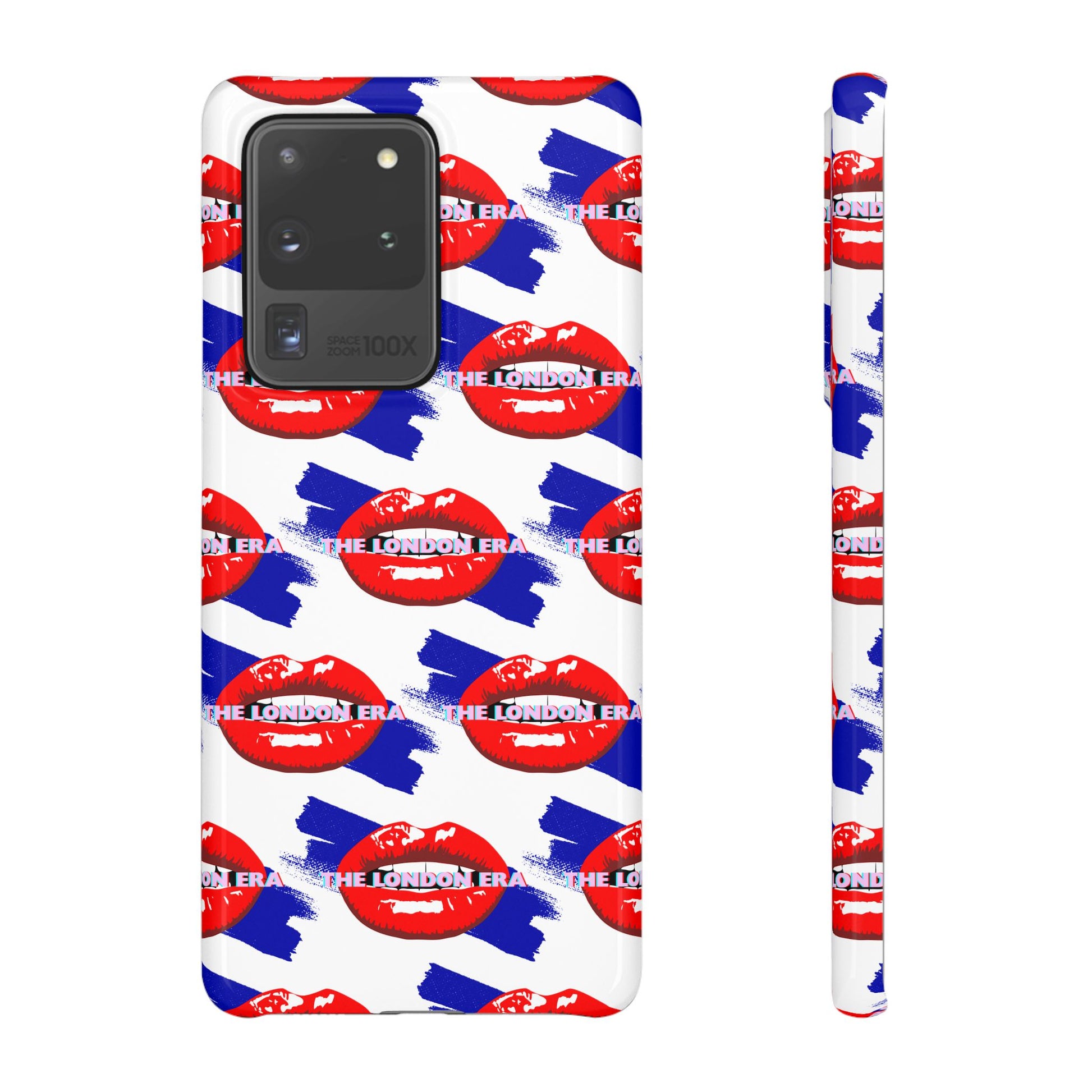 "The London Era" Mobile Snap Case - White
