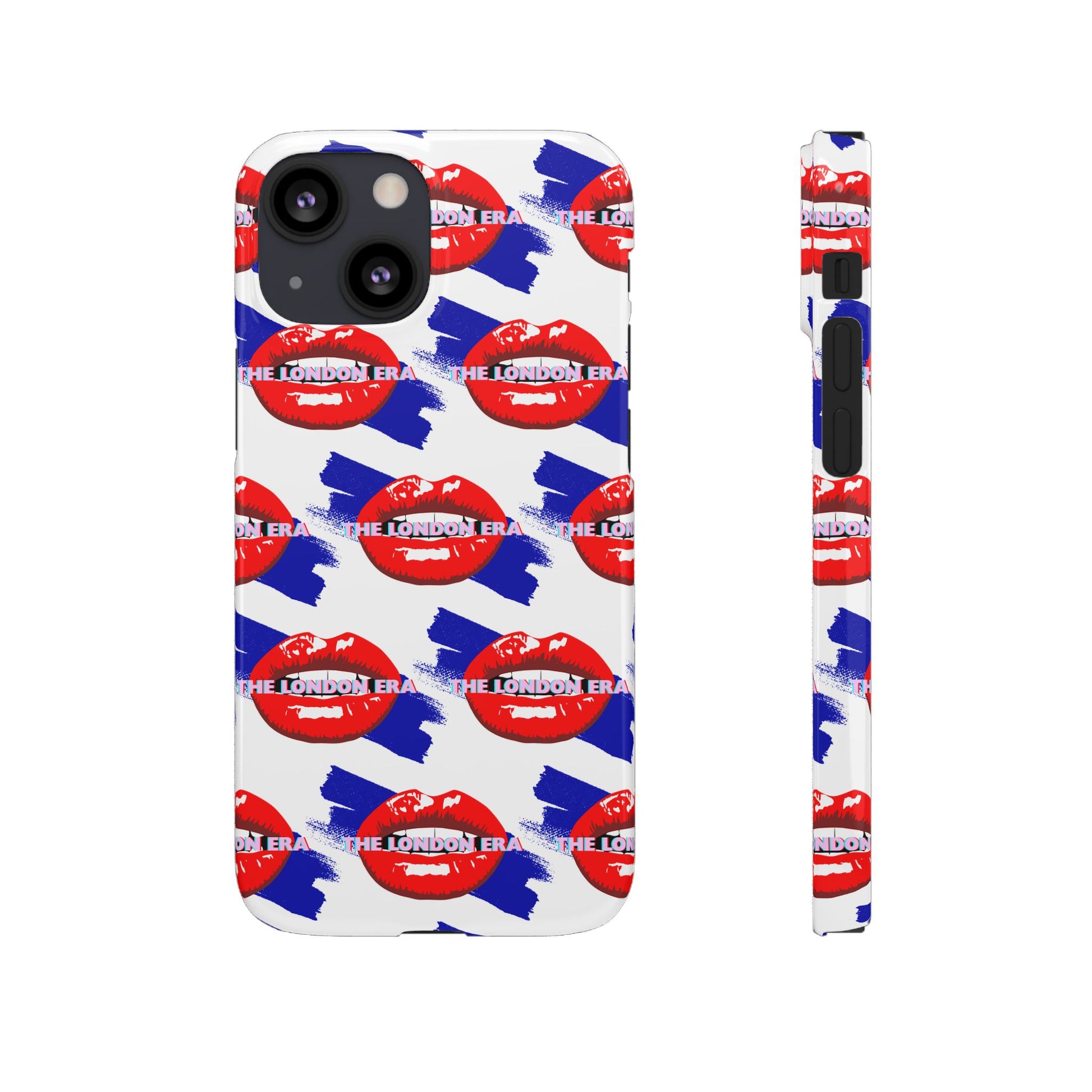 "The London Era" Mobile Snap Case - White